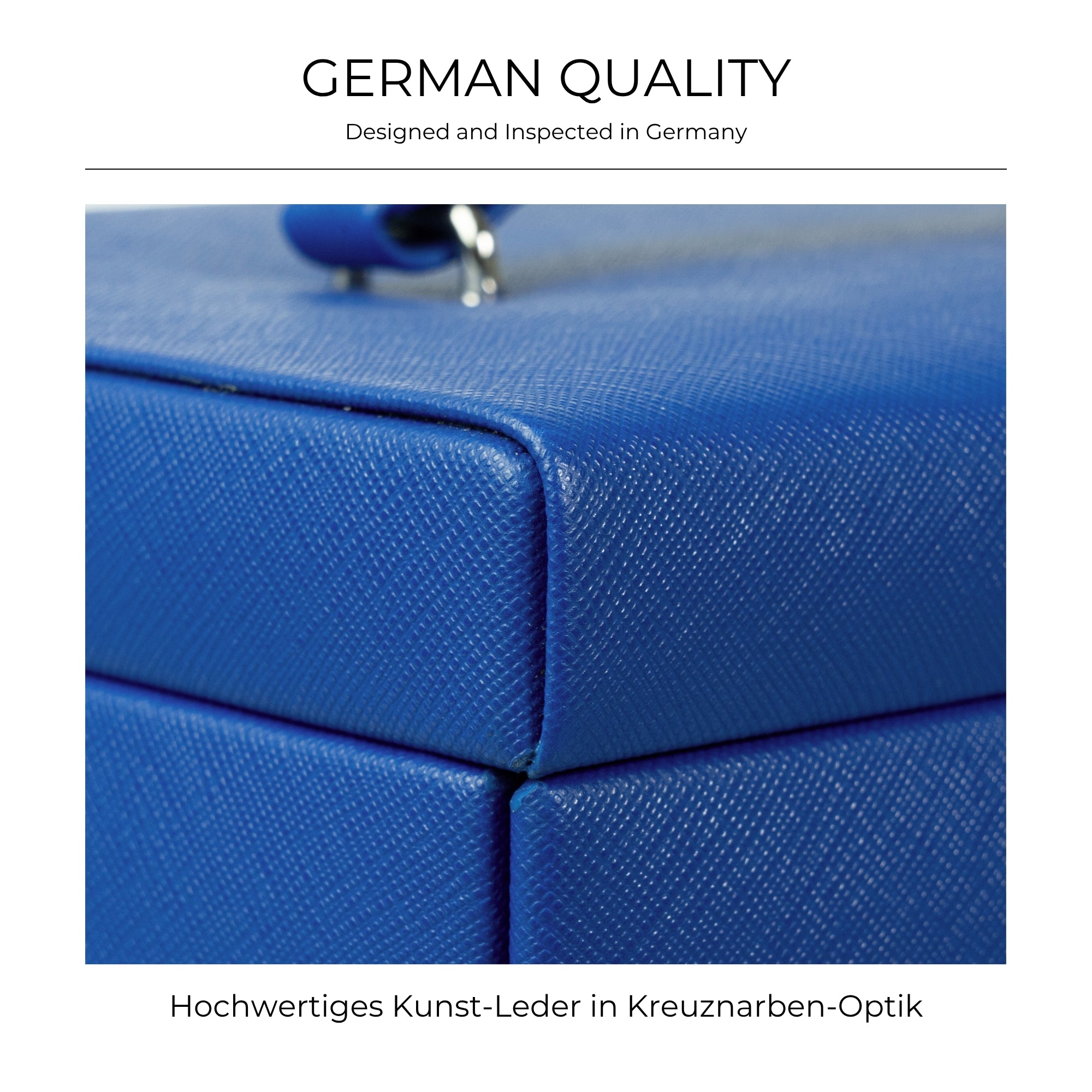 JOLIE Schmuckkästchen in Kreuznarben Optik