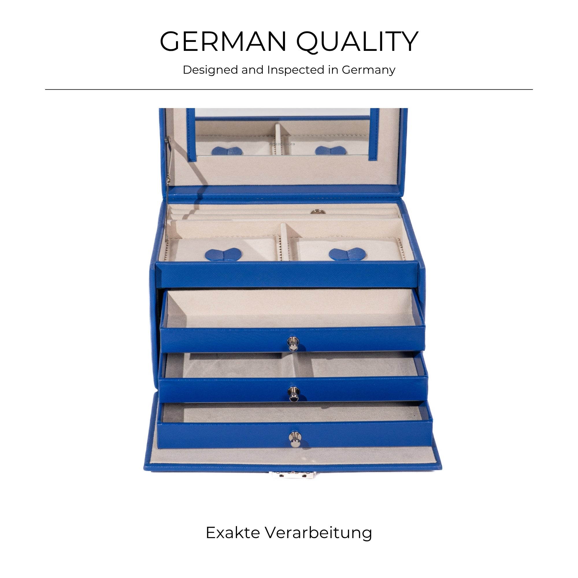 JOLIE Schmuckkästchen in Kreuznarben Optik