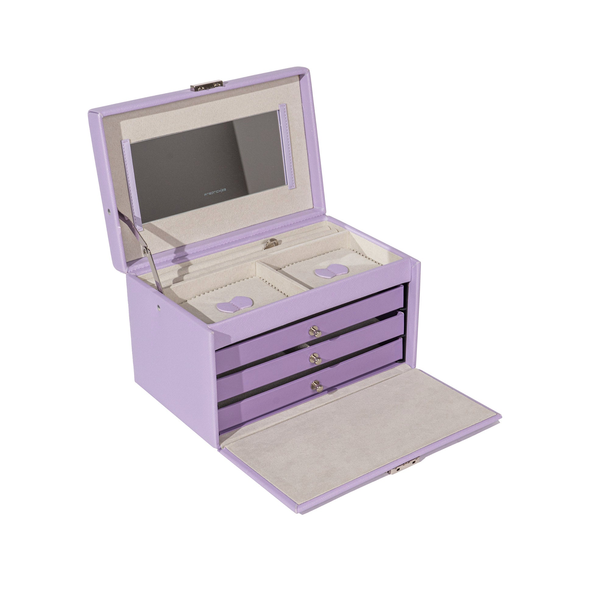 JOLIE Schmuckkästchen in Kreuznarben Optik