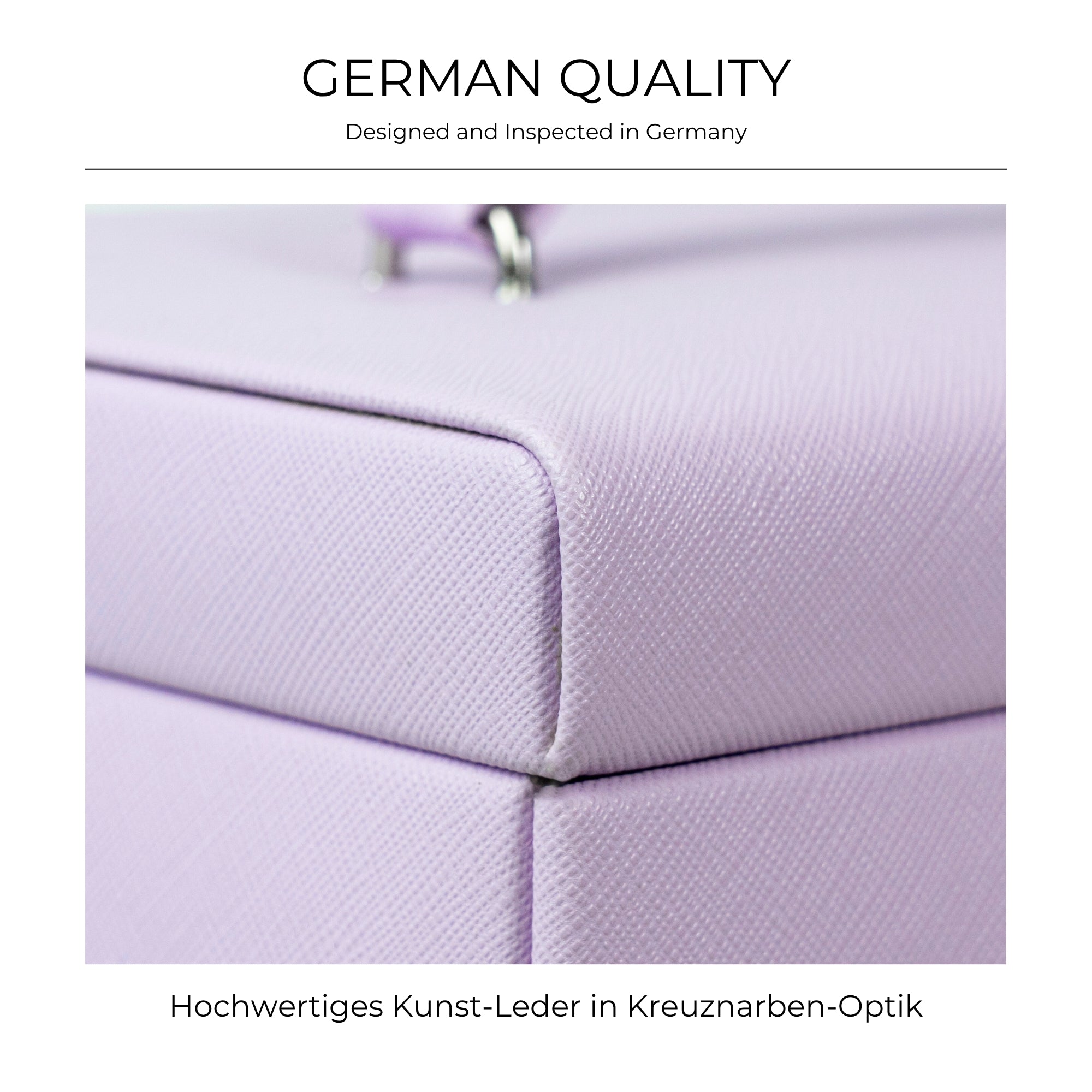 JOLIE Schmuckkästchen in Kreuznarben Optik