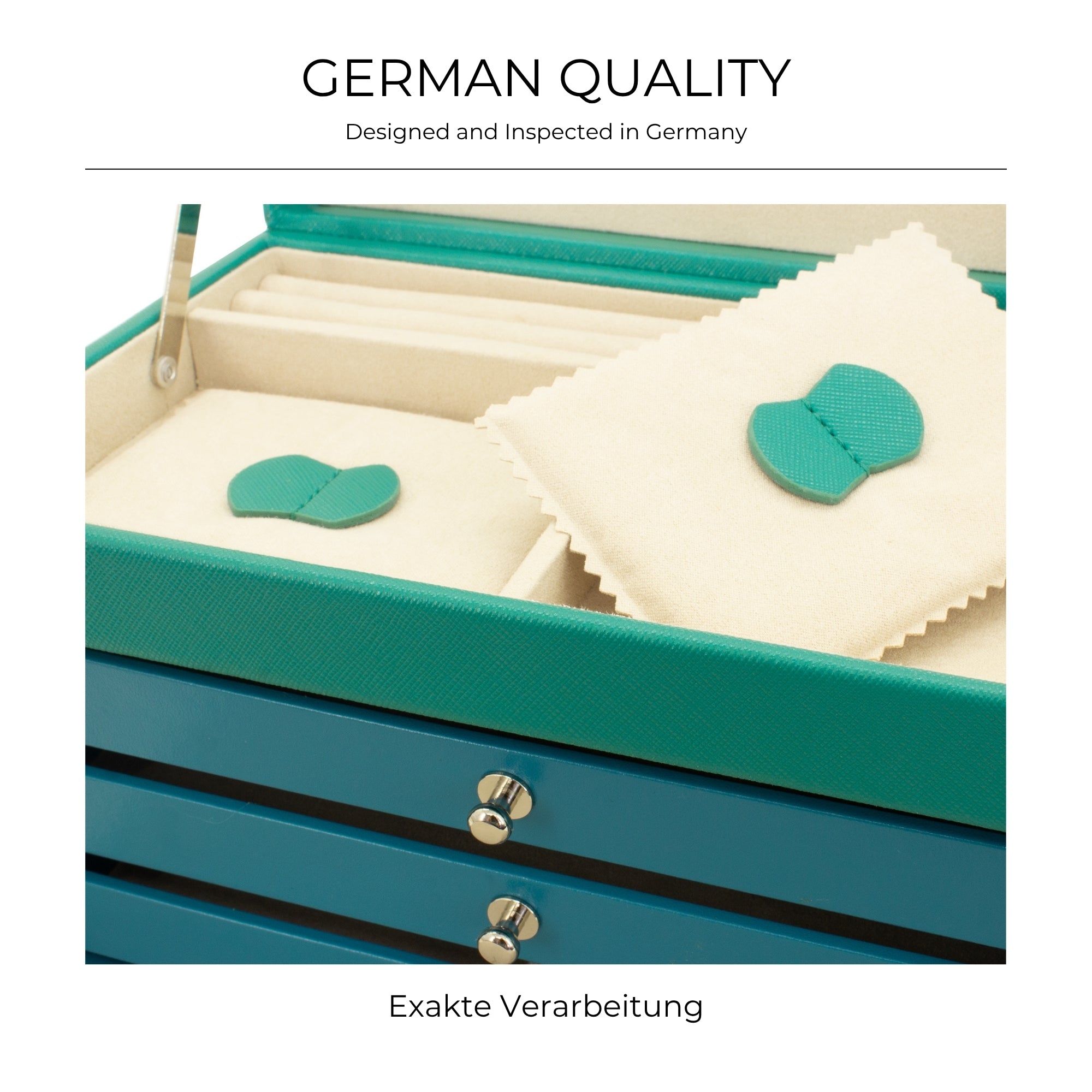 Jolie jewelry box in cross -crevets optics