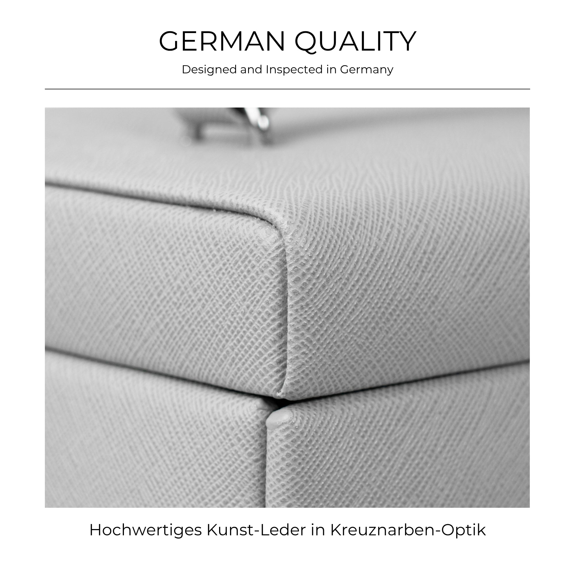 JOLIE Schmuckkästchen in Kreuznarben Optik