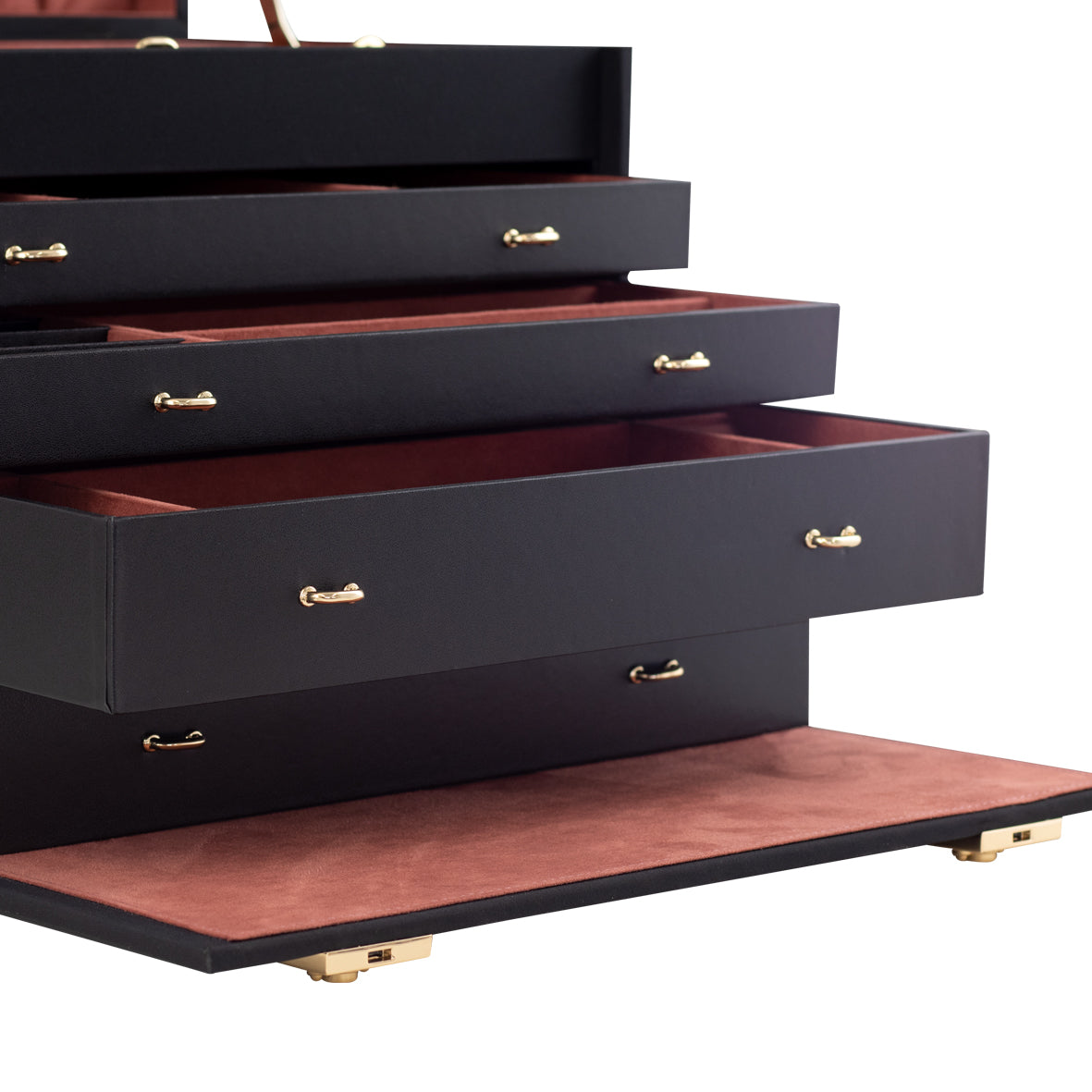 COPENHAGEN XXL Schmuckkasten mit Tresor Etui