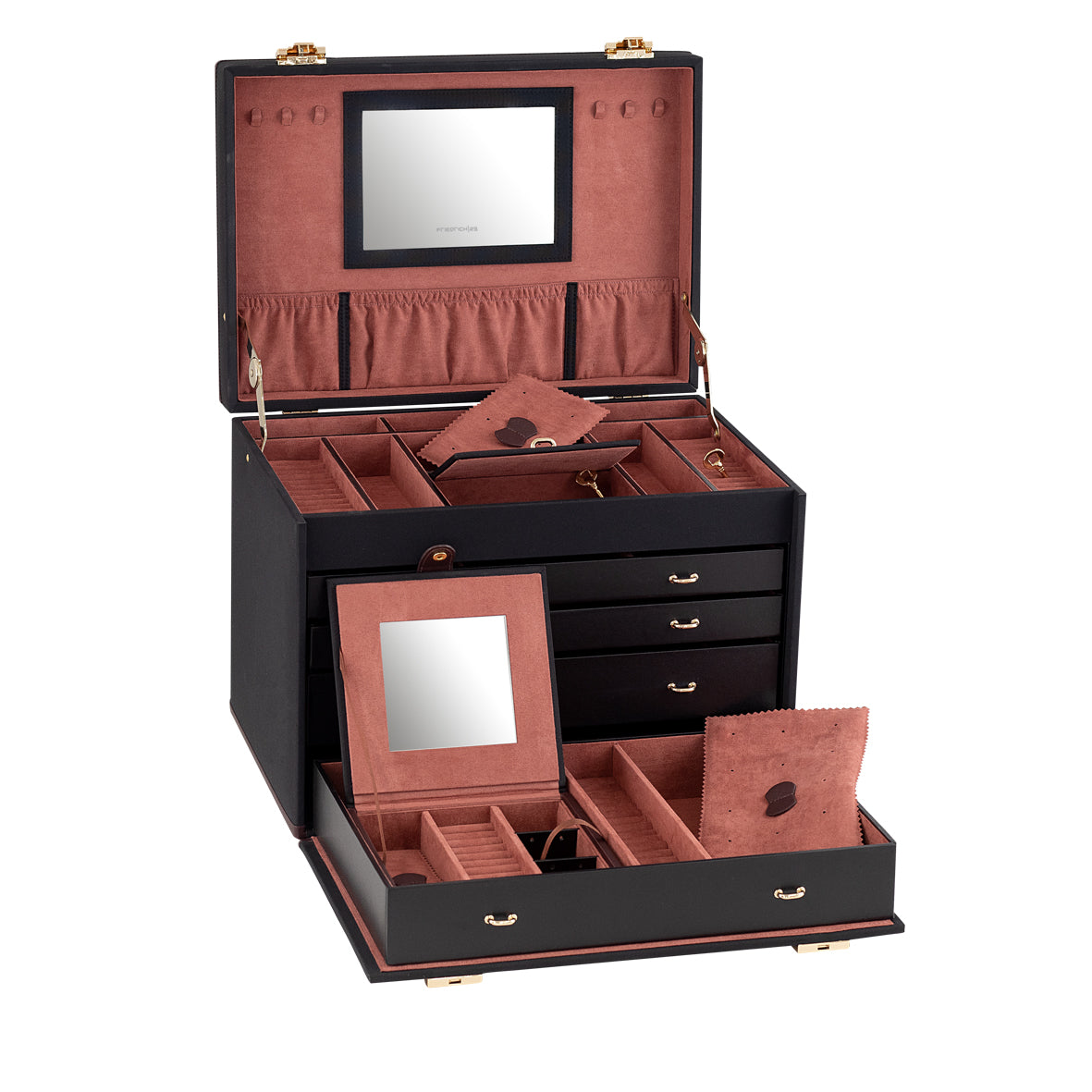COPENHAGEN XXL Schmuckkasten mit Tresor Etui