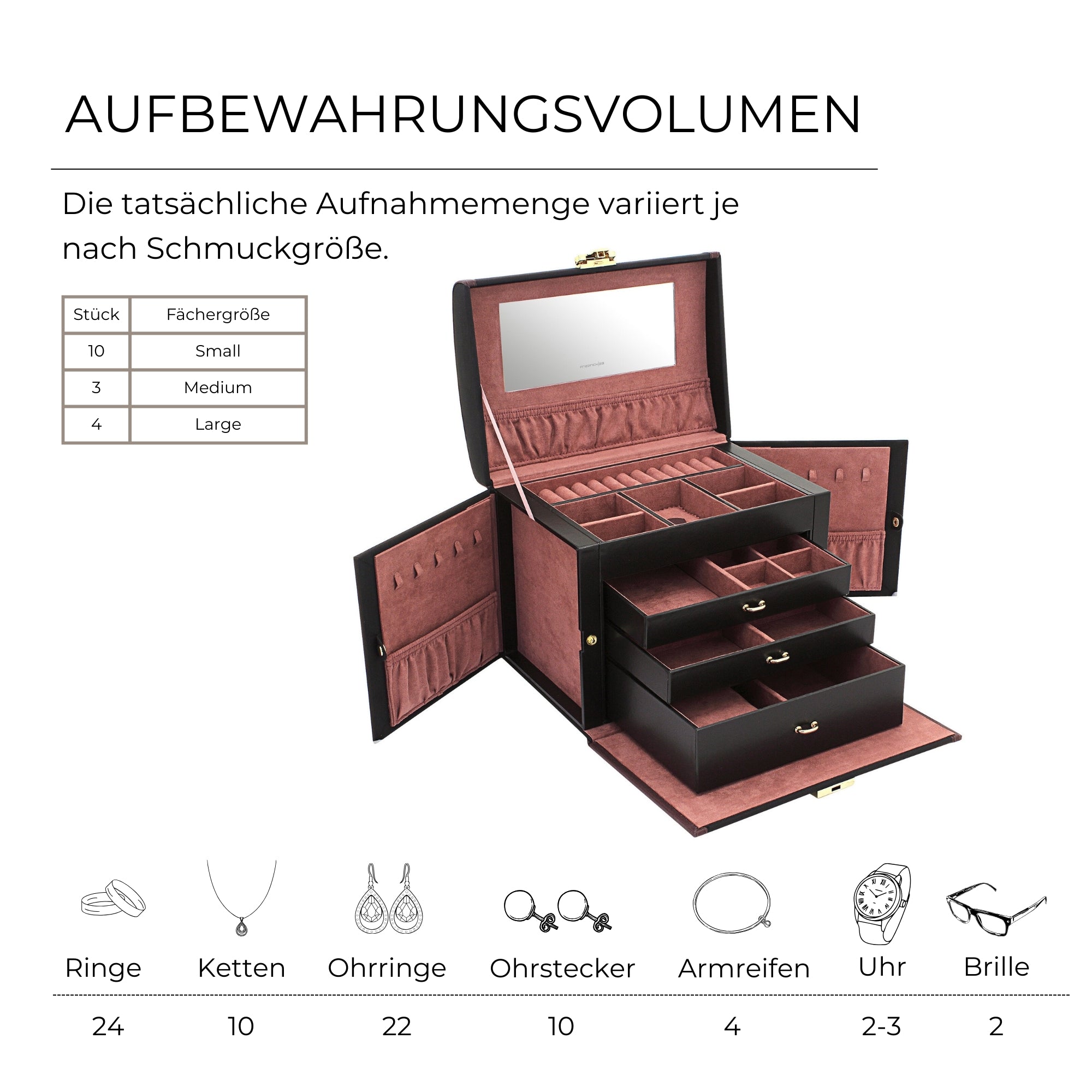 COPENHAGEN Schmuckkasten groß