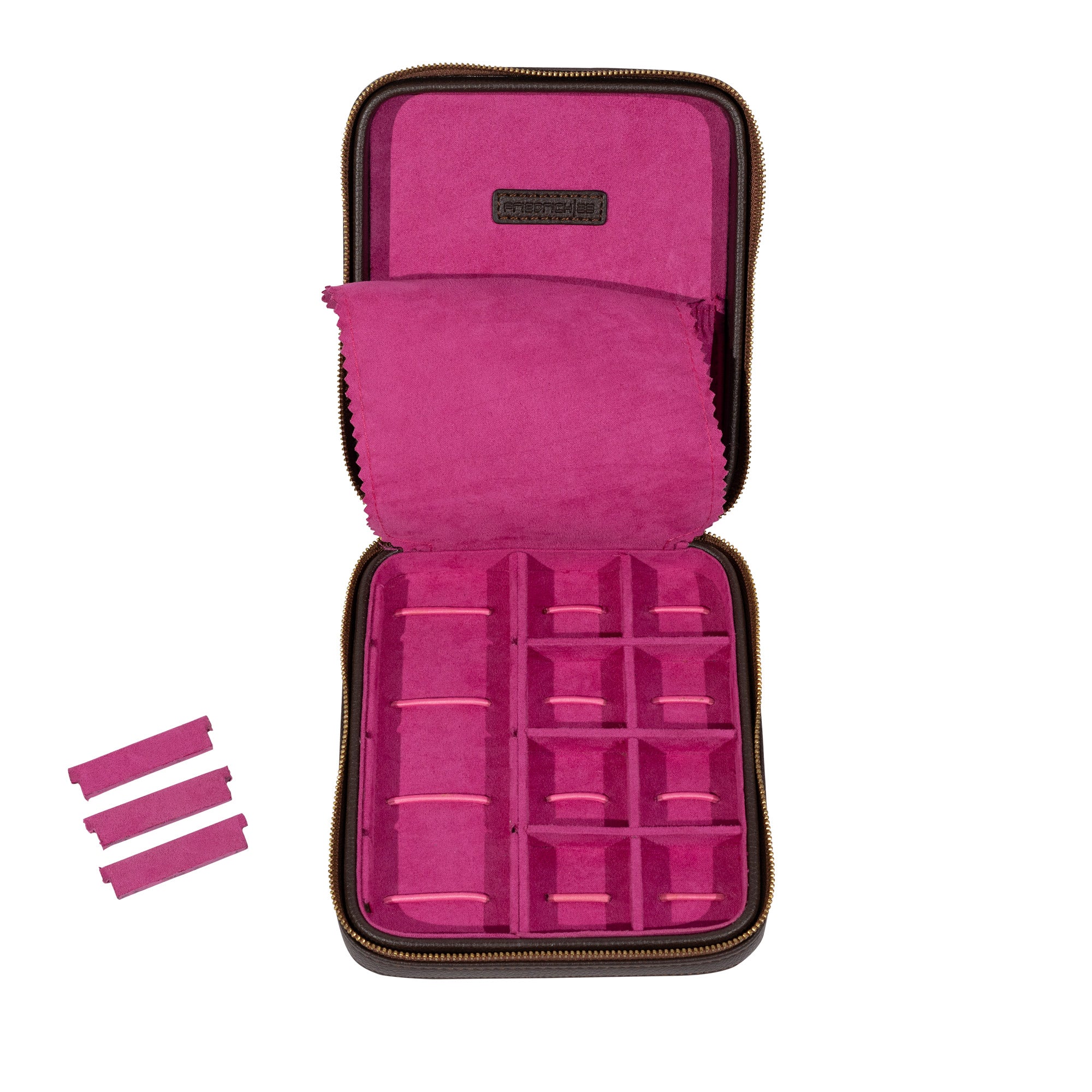 Ascot jewelry and watch case