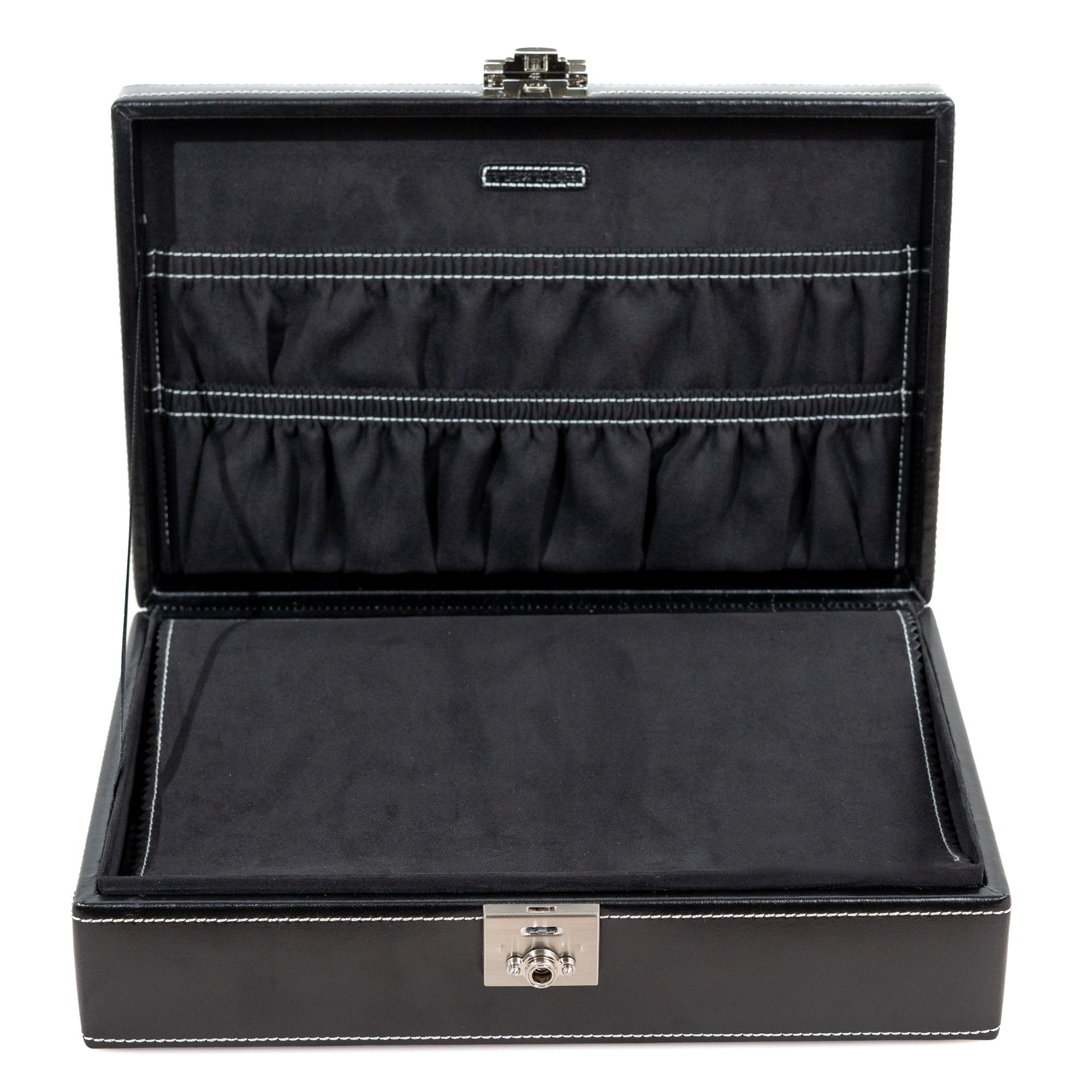 LONDON Uhrenbox für 10 Uhren aus Leder