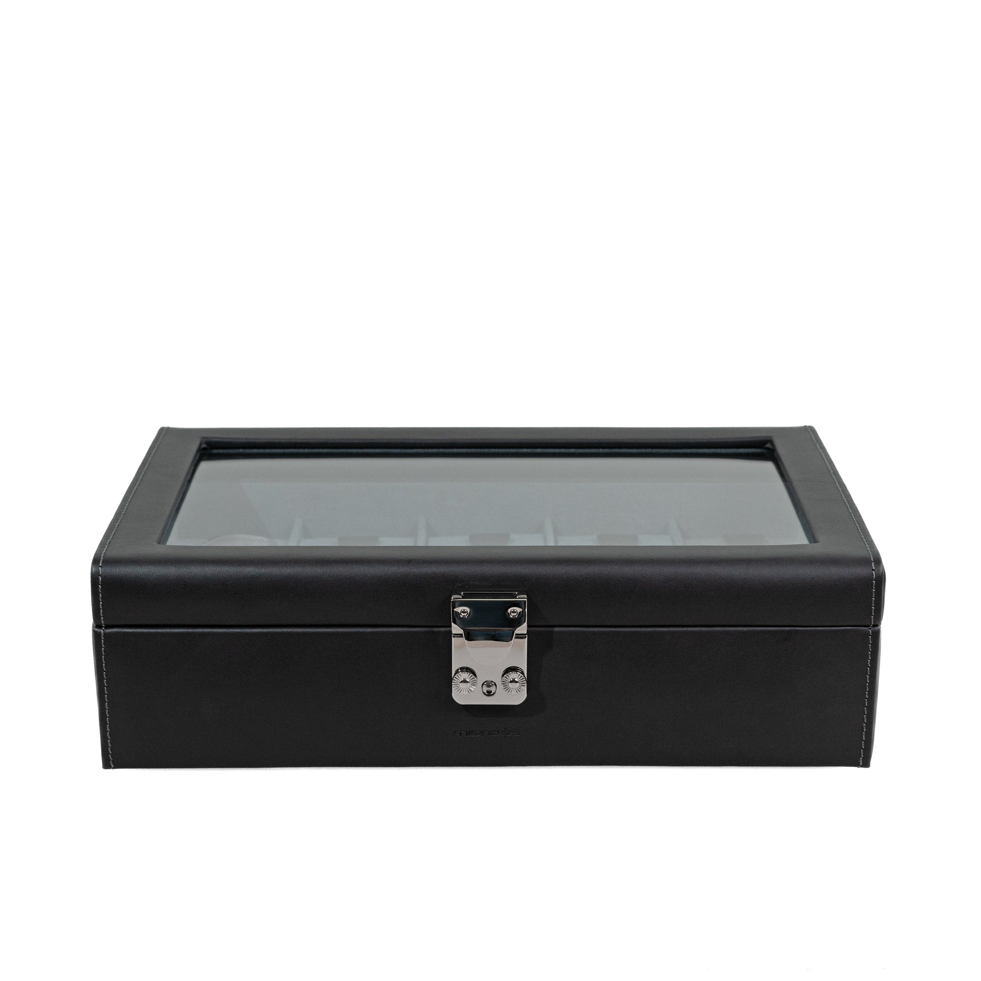 INFINITY Uhrenbox aus Leder für 10 Uhren