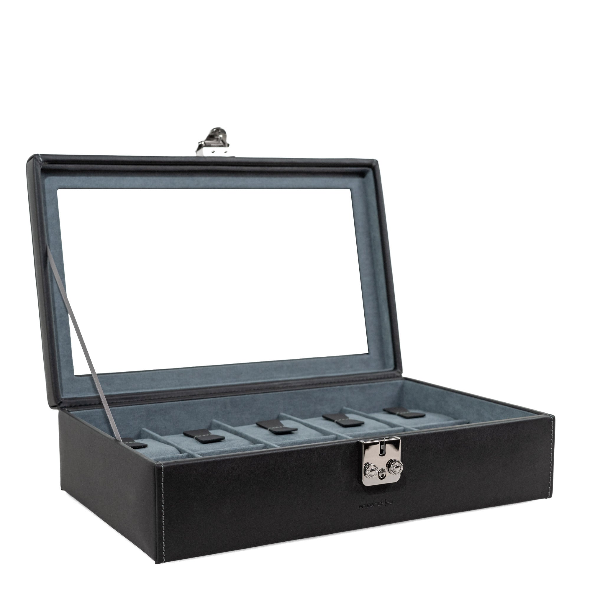 INFINITY Uhrenbox aus Leder für 10 Uhren