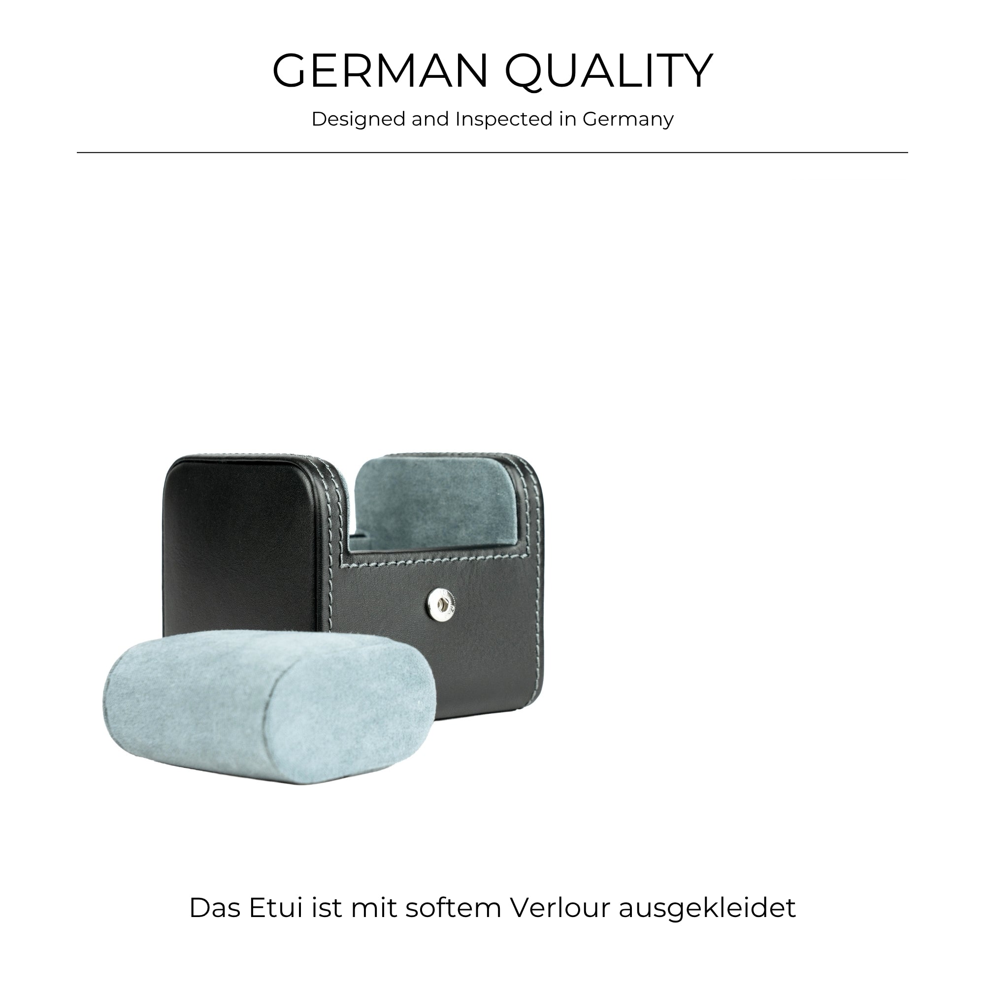 INFINITY Uhrenetui für 1 Uhr aus Leder