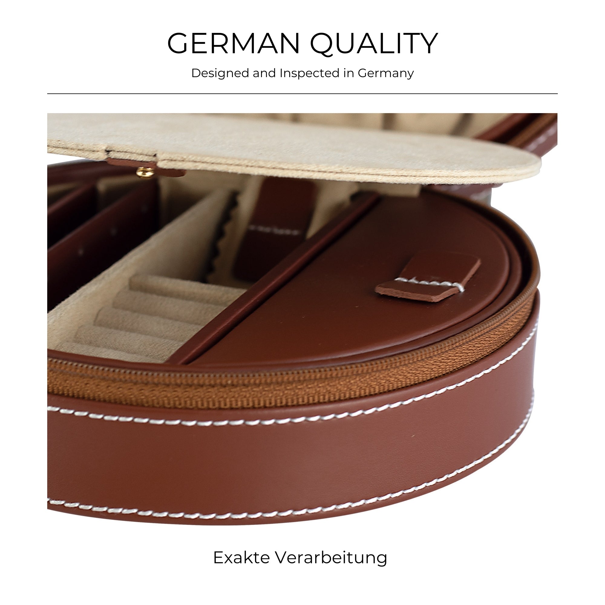Cordoba jewelry case made of leather