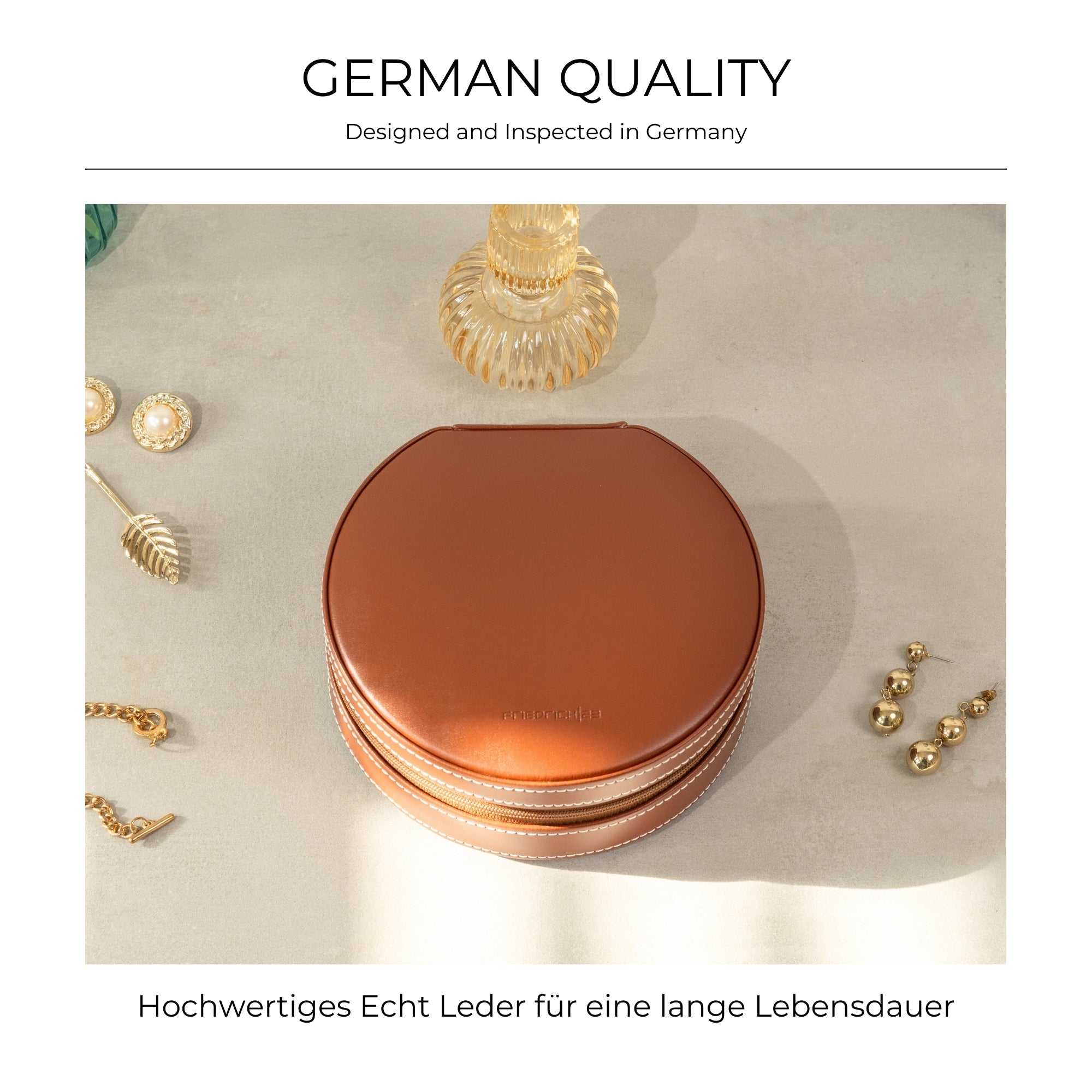 CORDOBA Schmucketui aus Leder