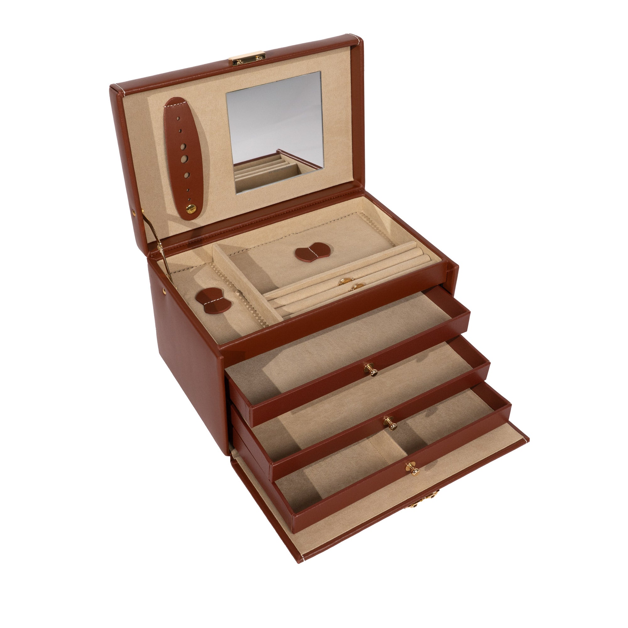 CORDOBA Schmuckkasten aus Leder