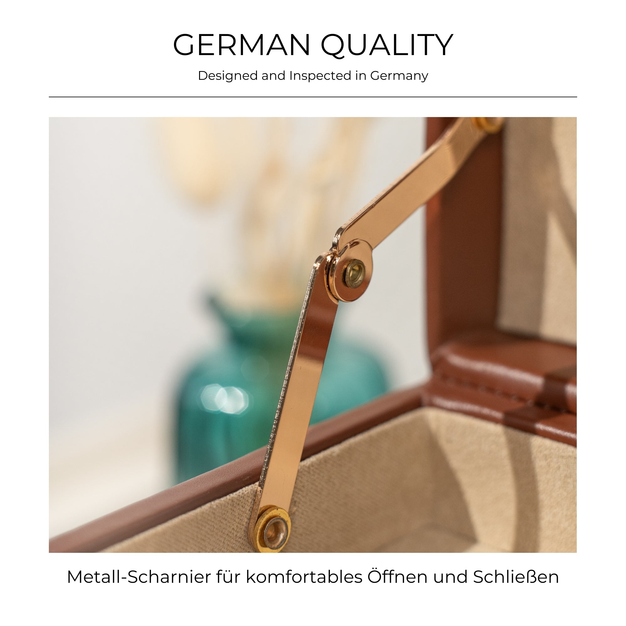 CORDOBA Schmuckkasten aus Leder