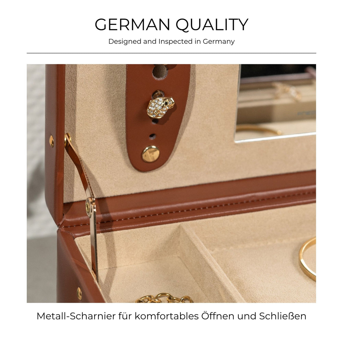 CORDOBA leather jewelry box