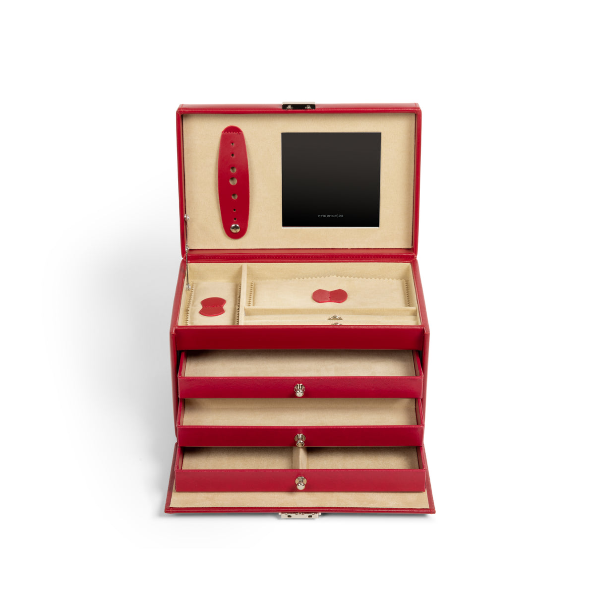 CORDOBA leather jewelry box