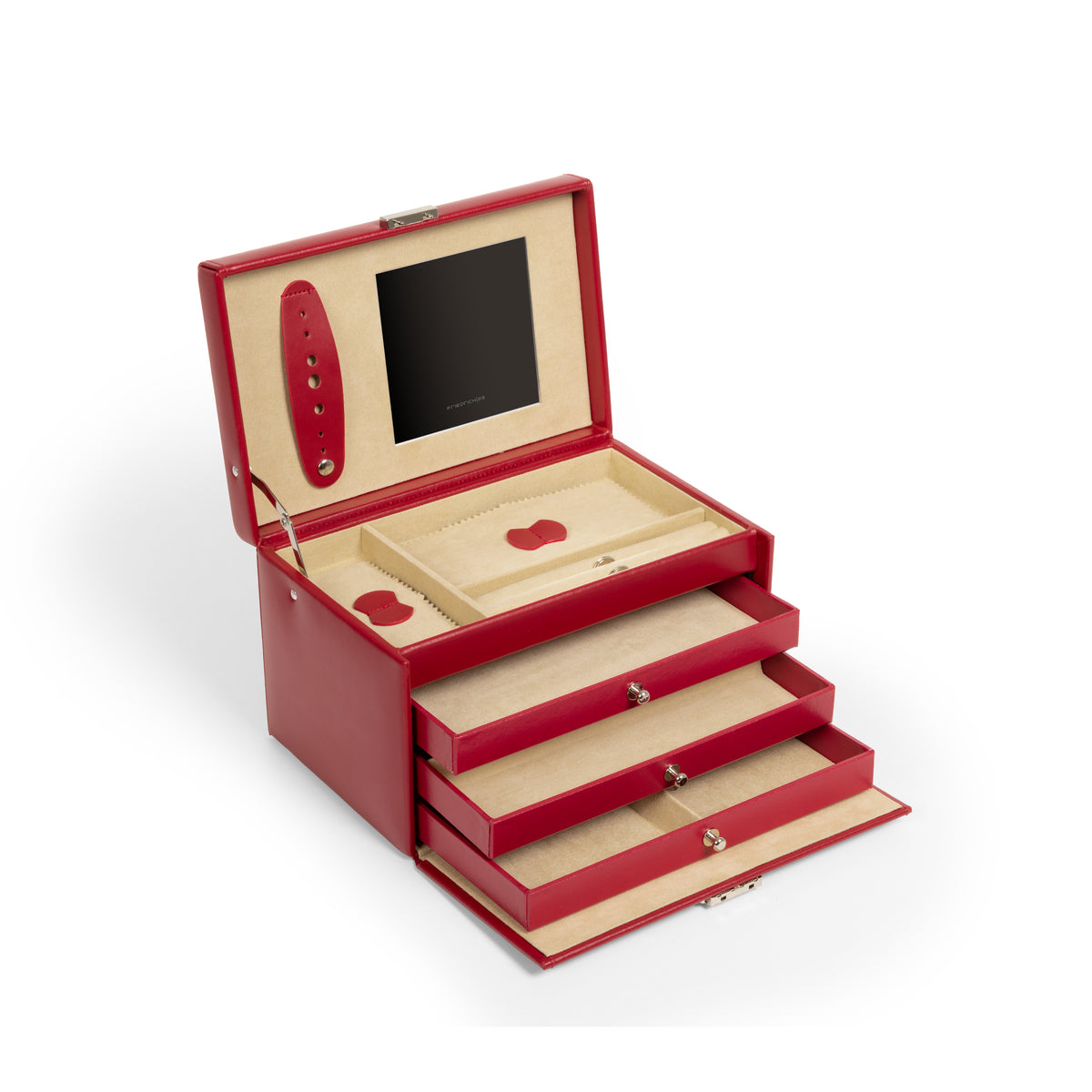 CORDOBA leather jewelry box