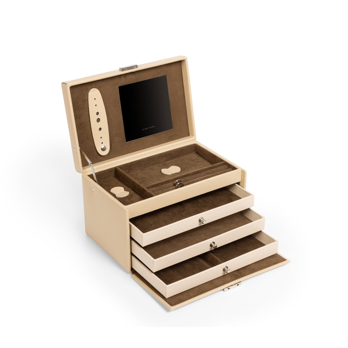 CORDOBA leather jewelry box