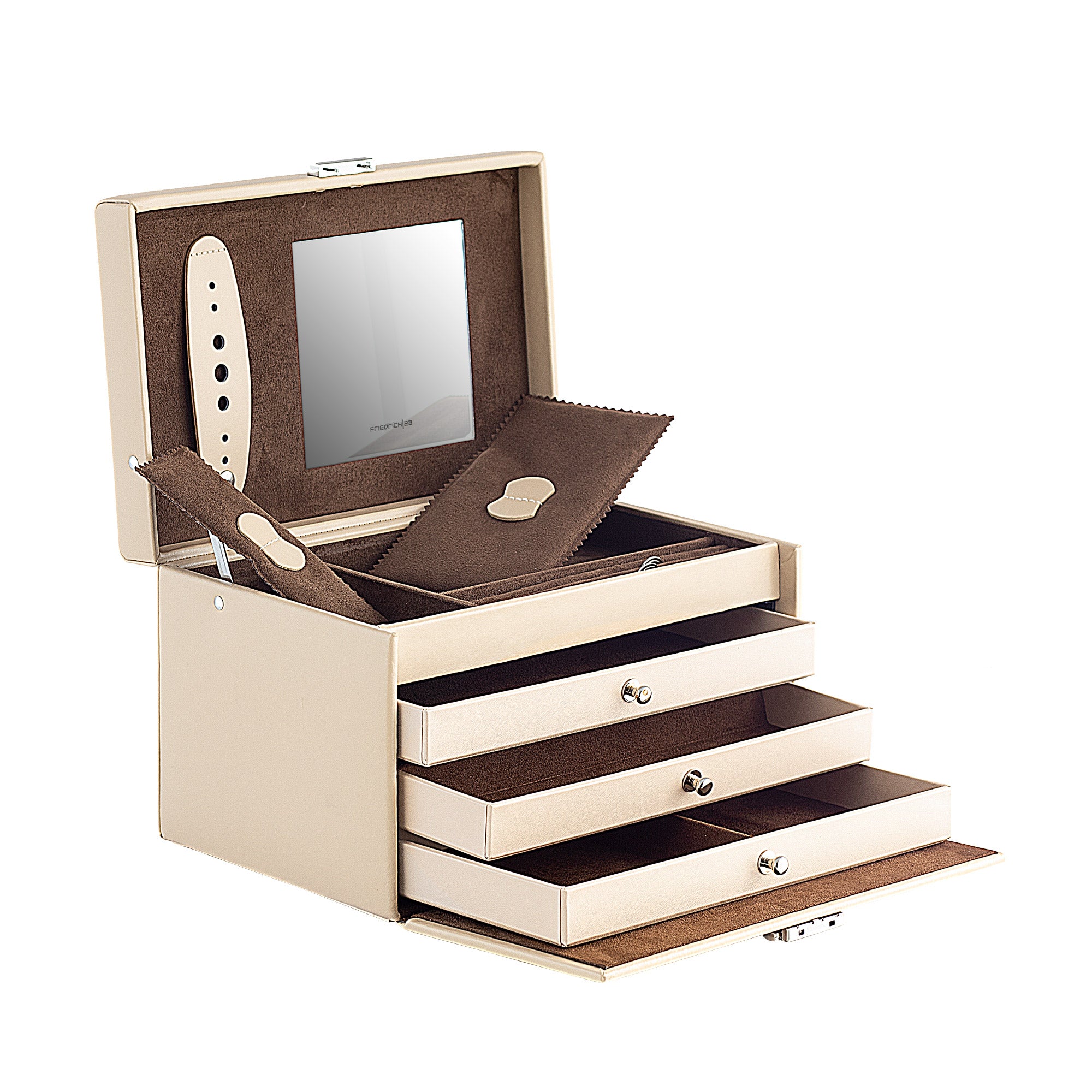 CORDOBA Schmuckkasten aus Leder