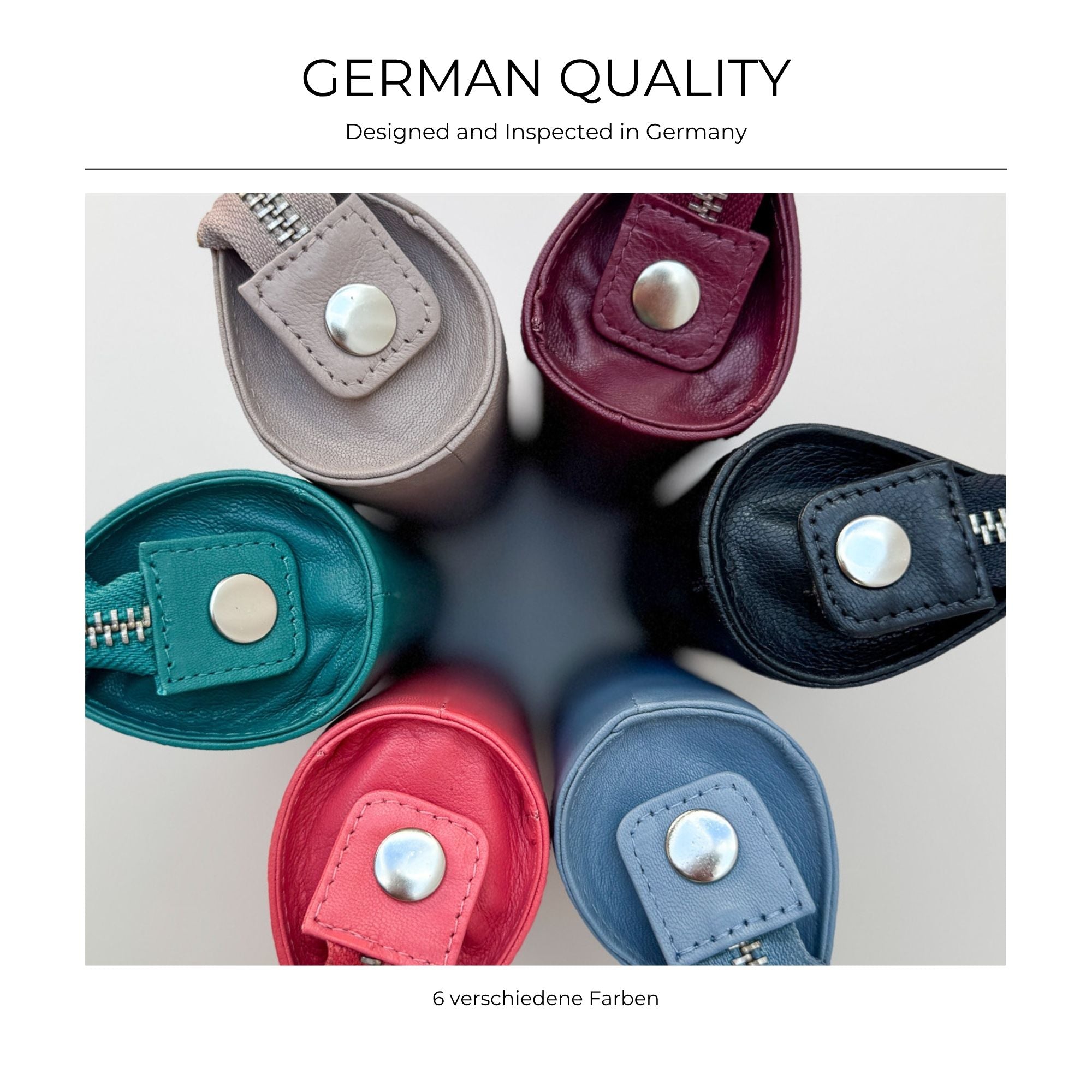 SIENNA Schmuckrolle Make-up Etui - Leder