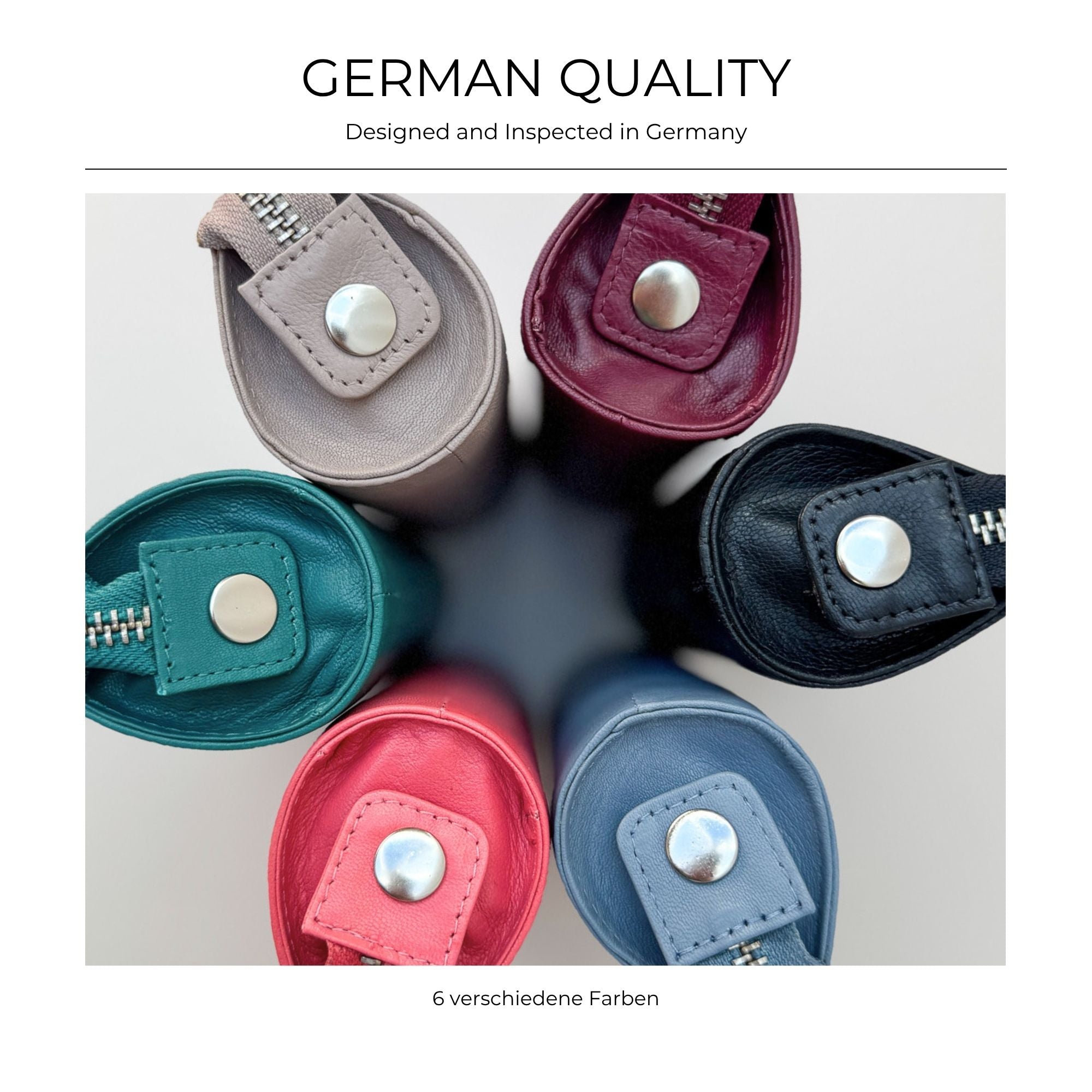 SIENNA Schmuckrolle Make-up Etui - Leder