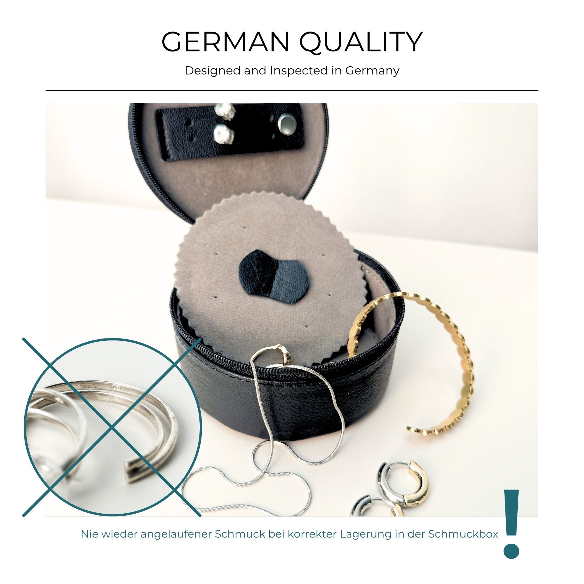 SIENNA Schmuckbox - Leder