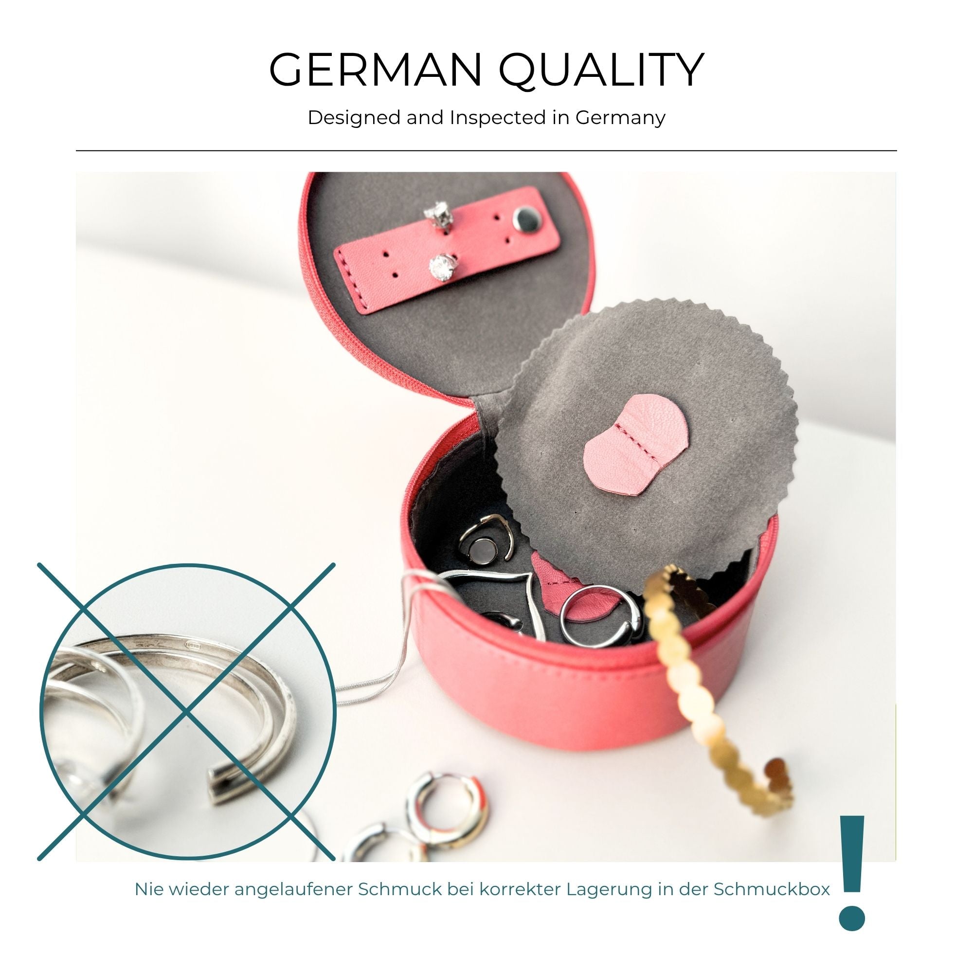 SIENNA Schmuckbox - Leder