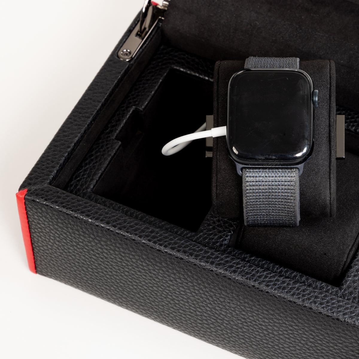 MARANELLO – 5er Uhrenbox - Genarbtes Vollrindleder