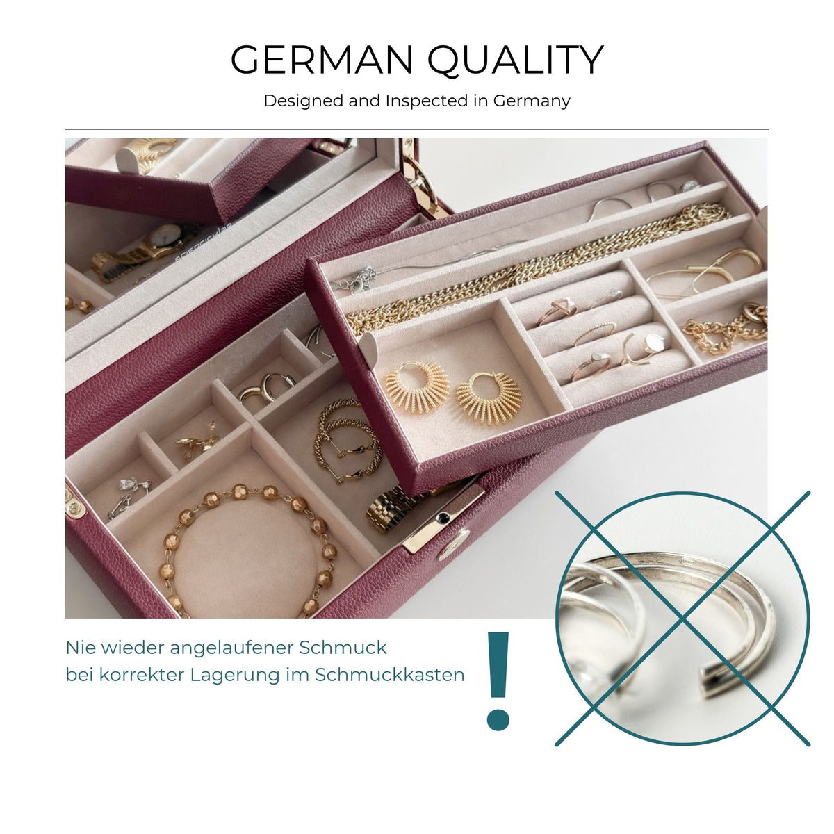 VITORIA - Jewelry Box - Genuine Leather
