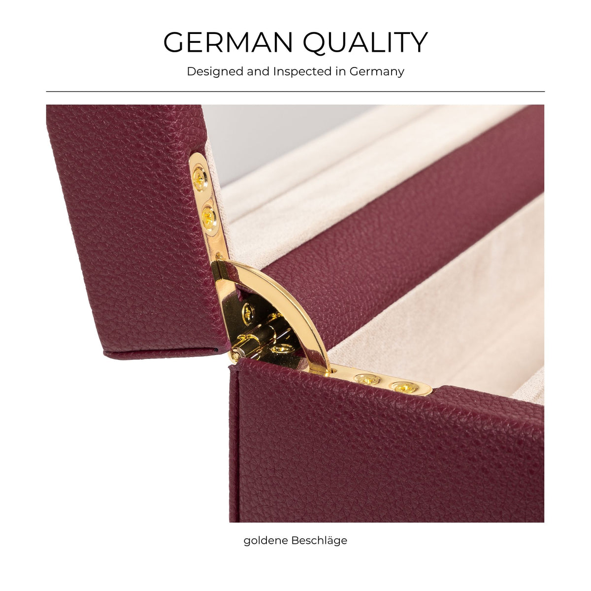VITORIA - Großer Schmuckkasten - Echt Leder
