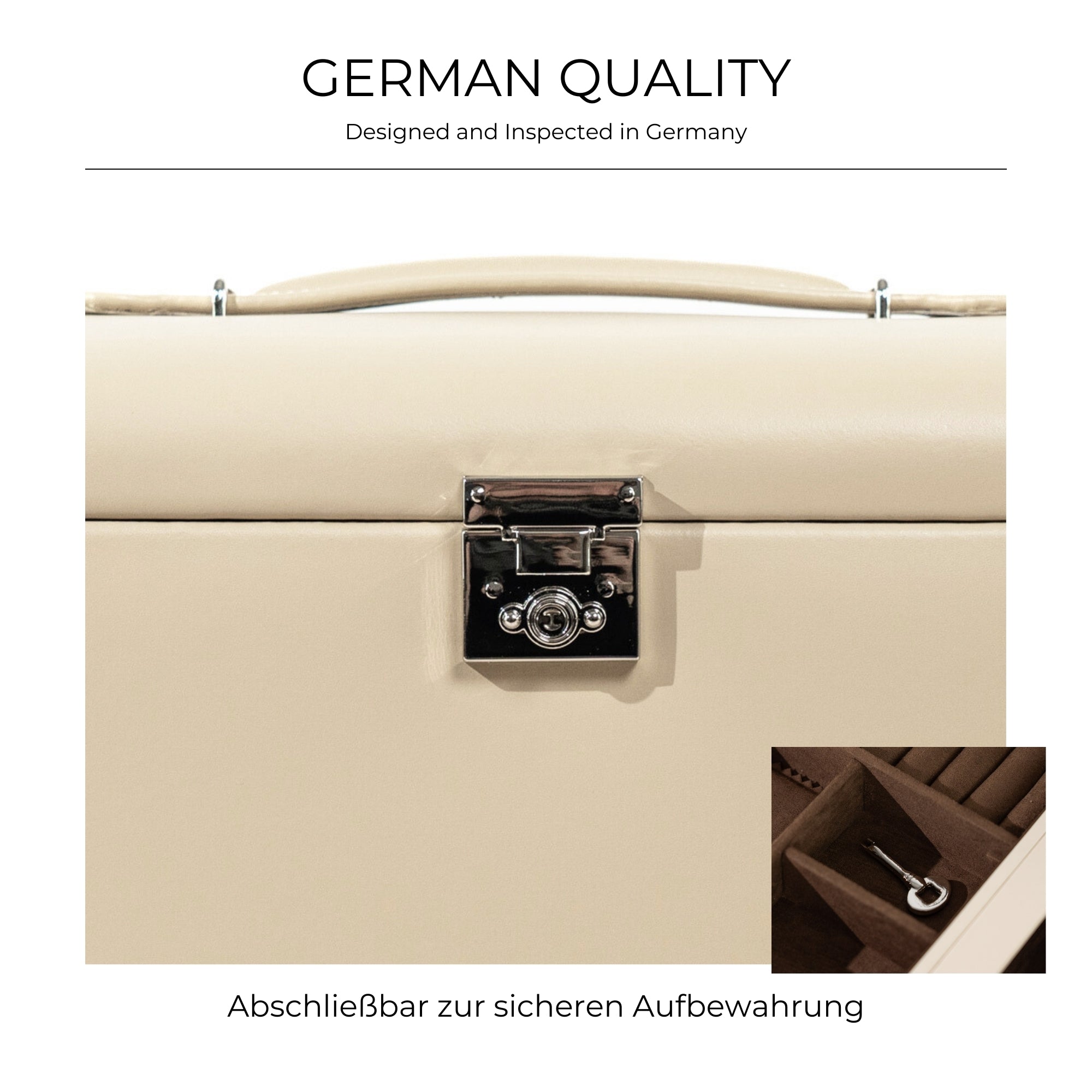 CORDOBA Schmuckkasten groß aus Leder