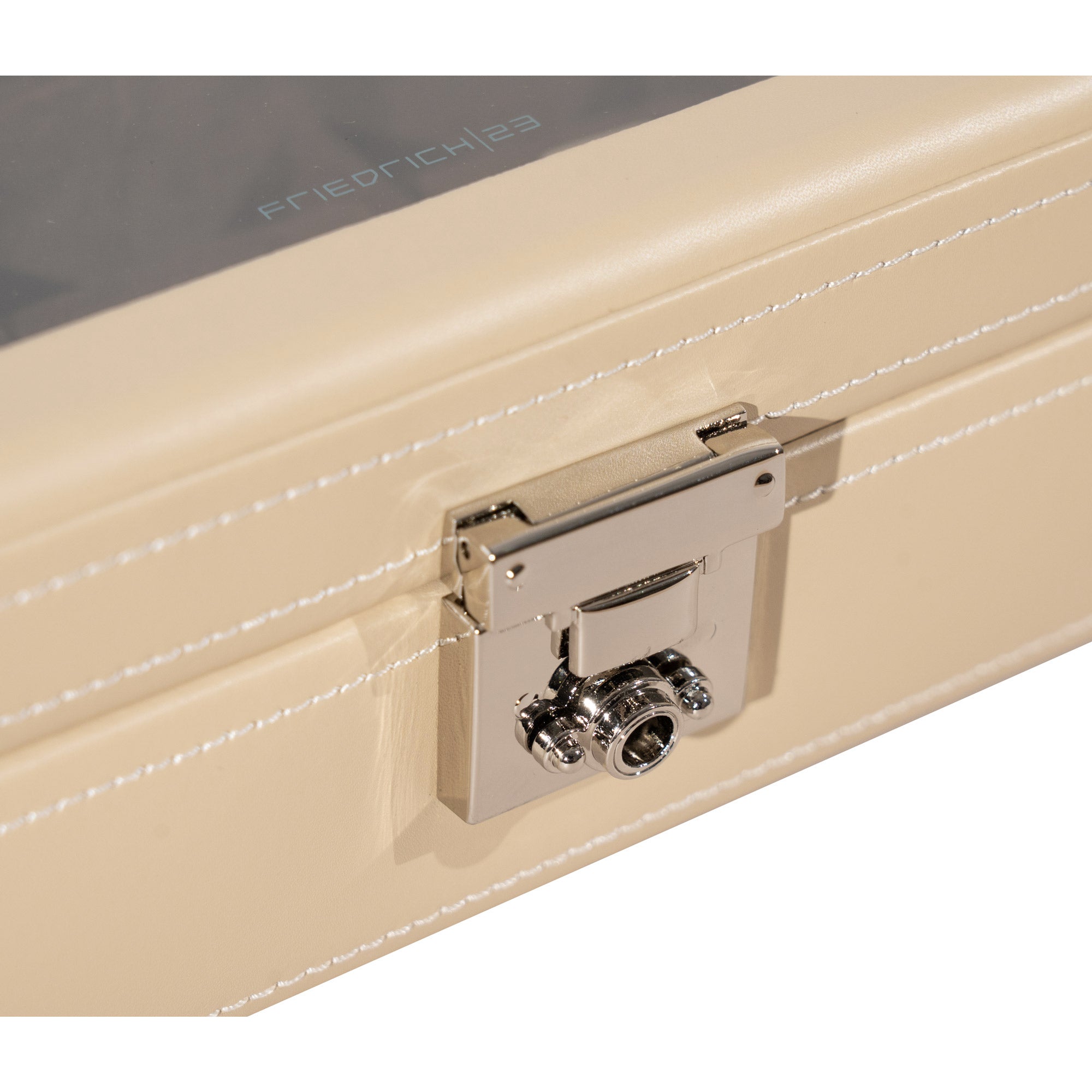 CORDOBA Uhrenbox für 5 Uhren aus Leder mit Glas