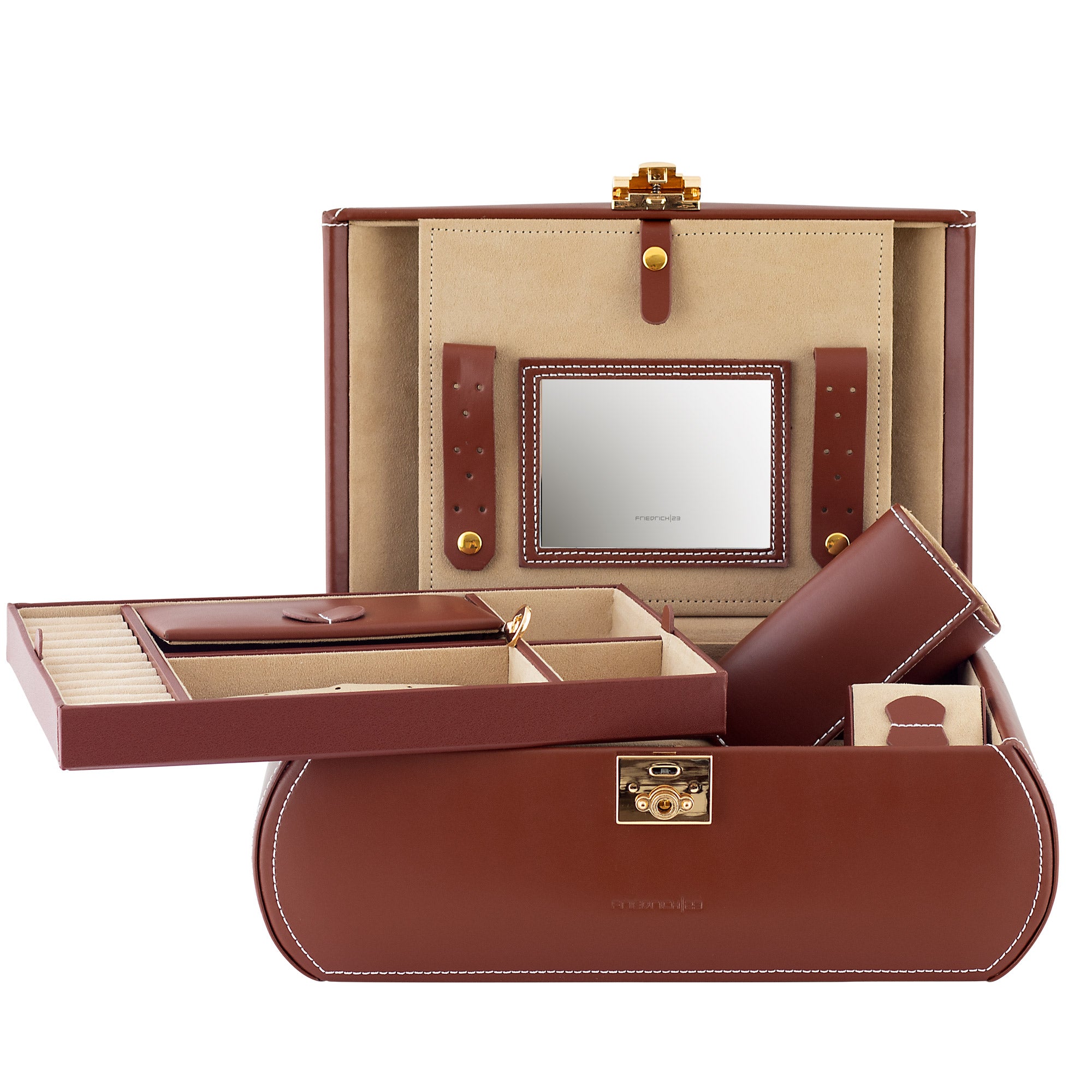 CORDOBA Schmuckkasten aus Leder