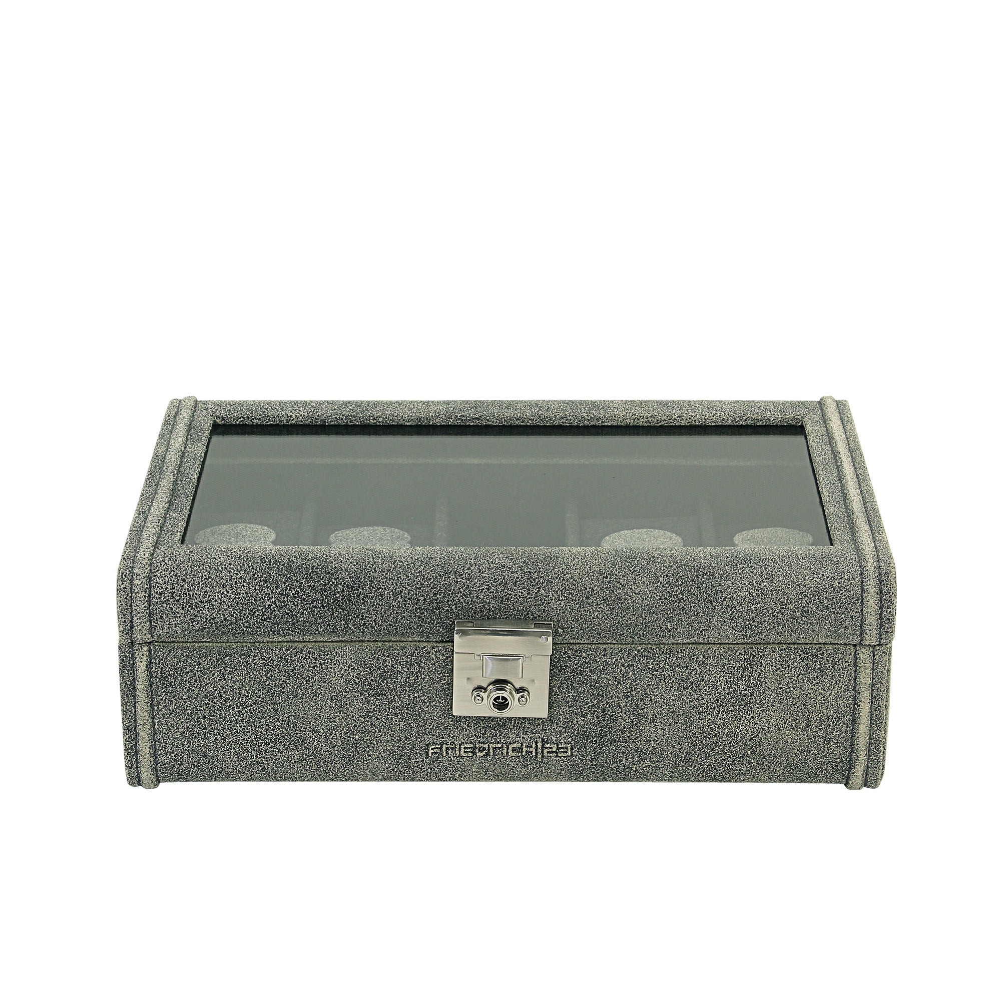 Cubano watch box made of leather for 8 watches