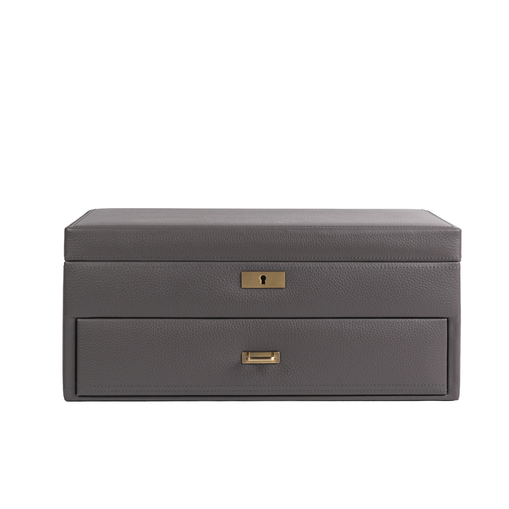 DYNASTY XXL Uhrenbox für 20 Uhren aus Leder