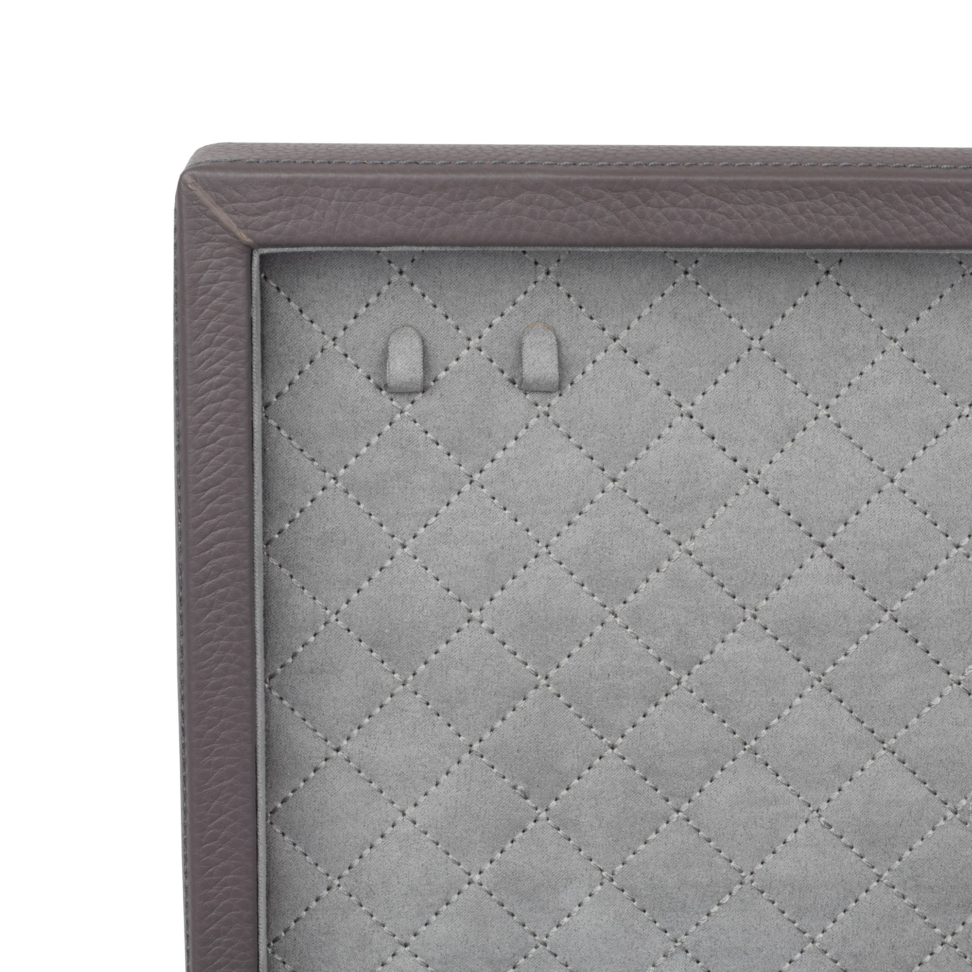 DYNASTY XXL Uhrenbox für 20 Uhren aus Leder