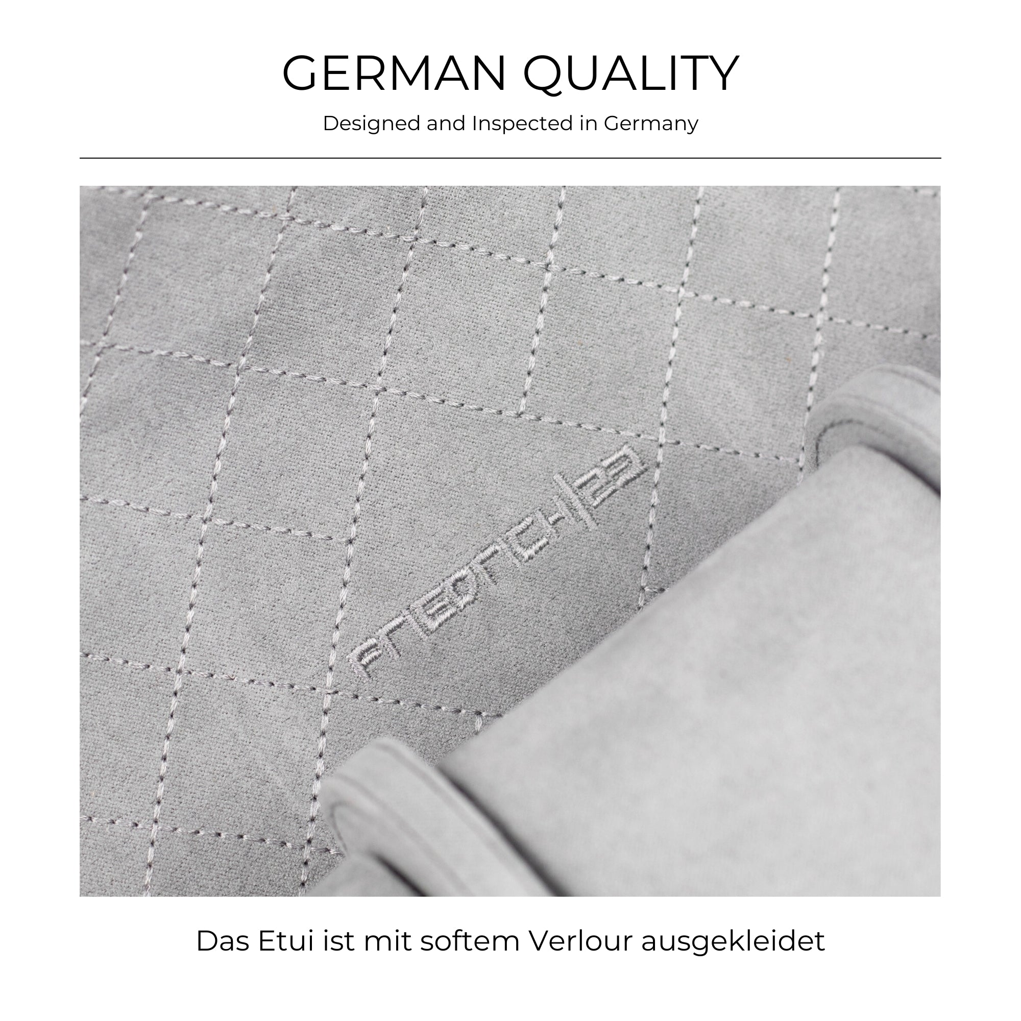 DYNASTY Uhrenrolle für 3 Uhren aus Leder