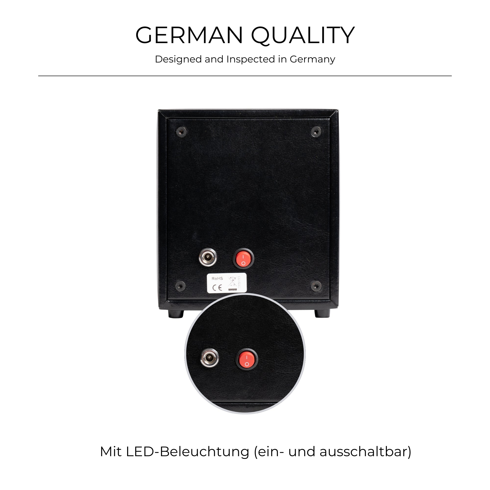 BOND Uhrenbeweger für 1 Uhr mit LED Beleuchtung