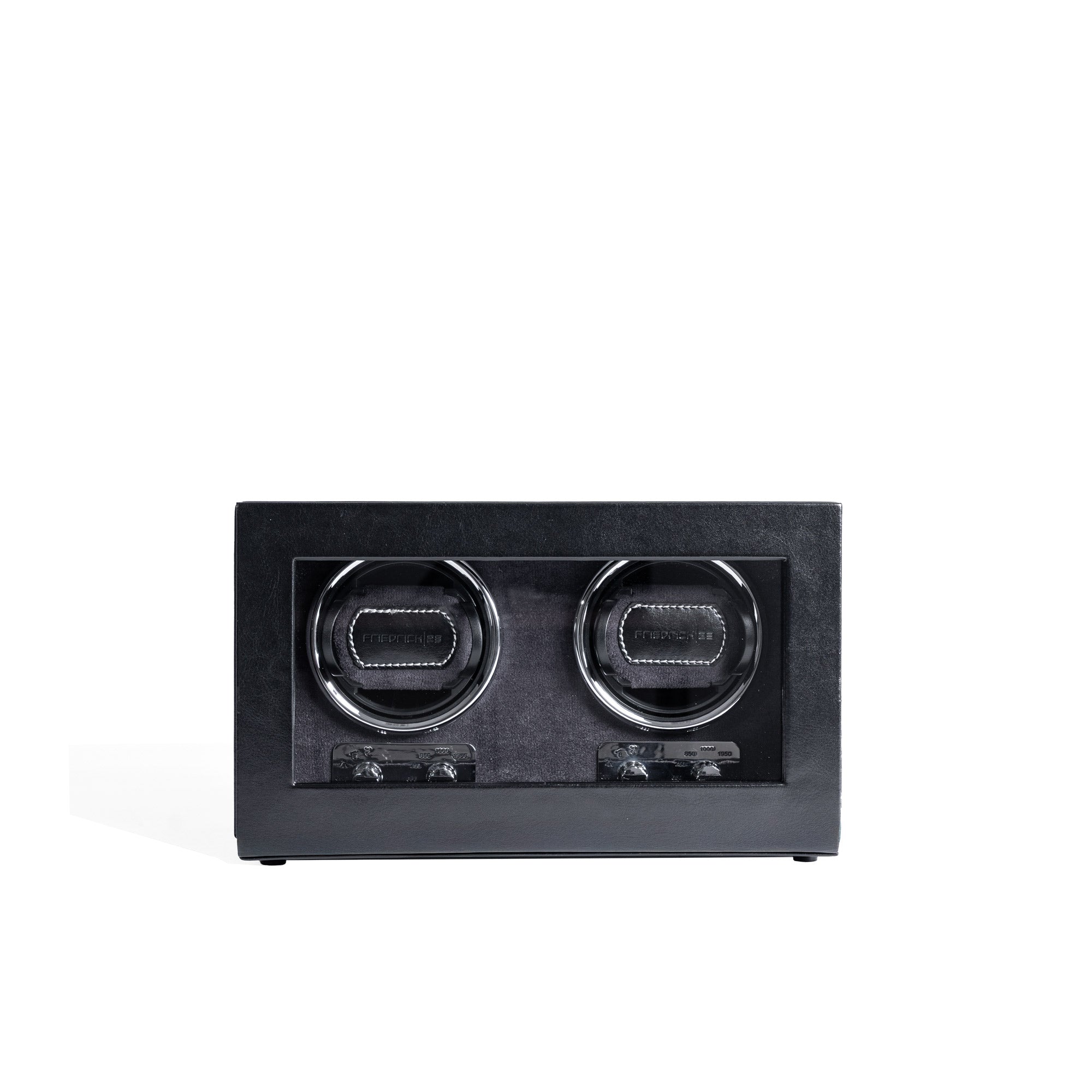 Bond watch winder for 2 watches with LED lighting