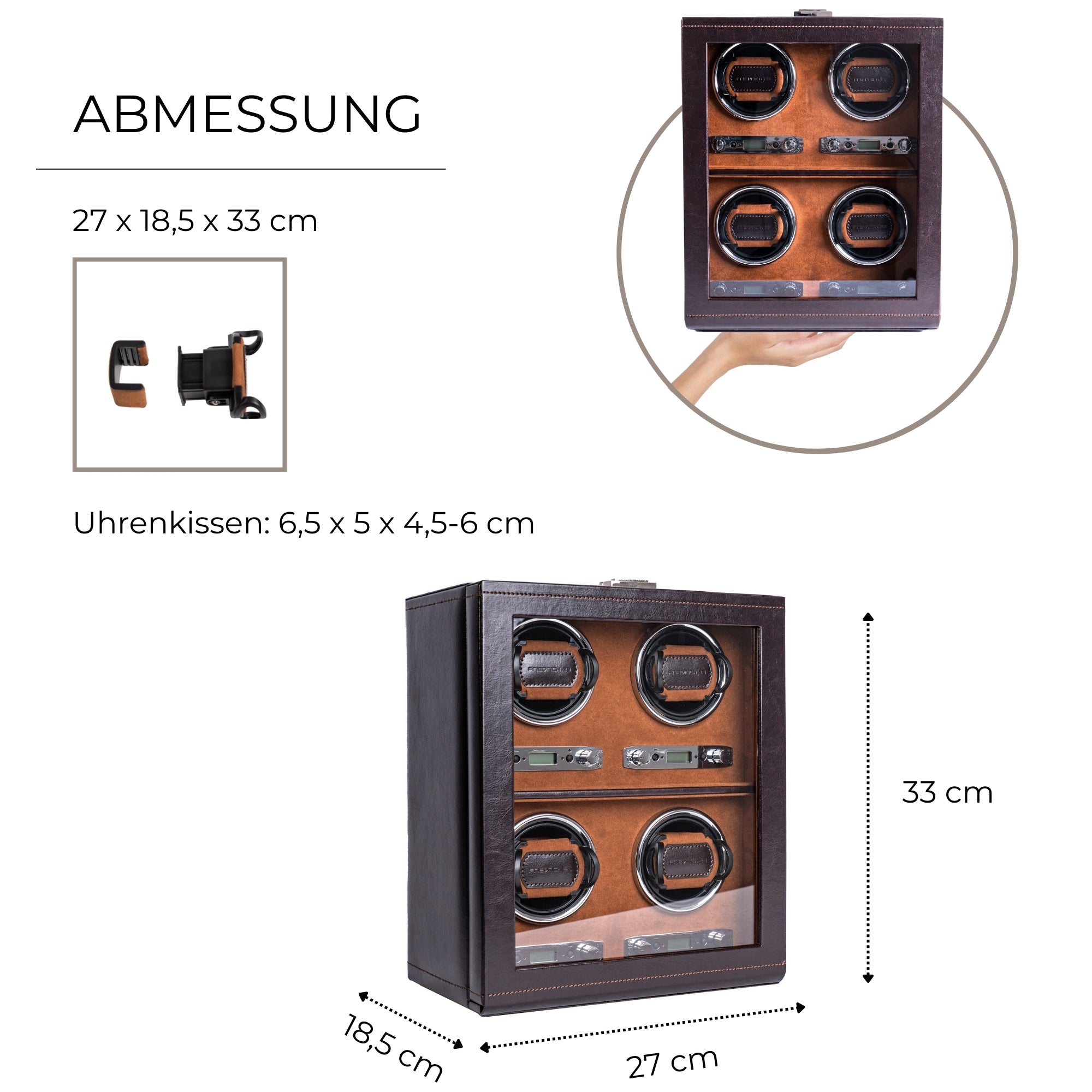 BOND Uhrenbeweger für 4 Uhren