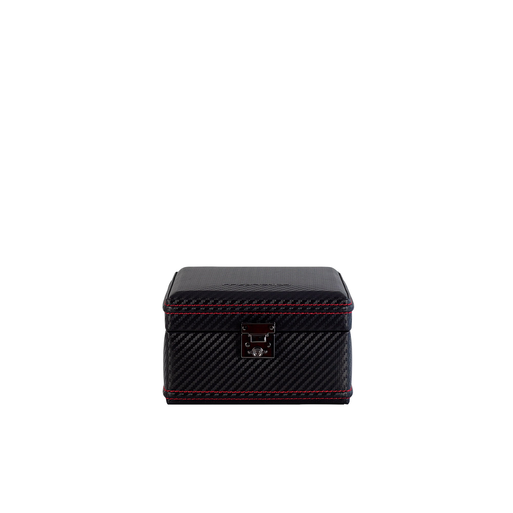 CARBON Uhrenbox für 4 Uhren (auch große Uhren)