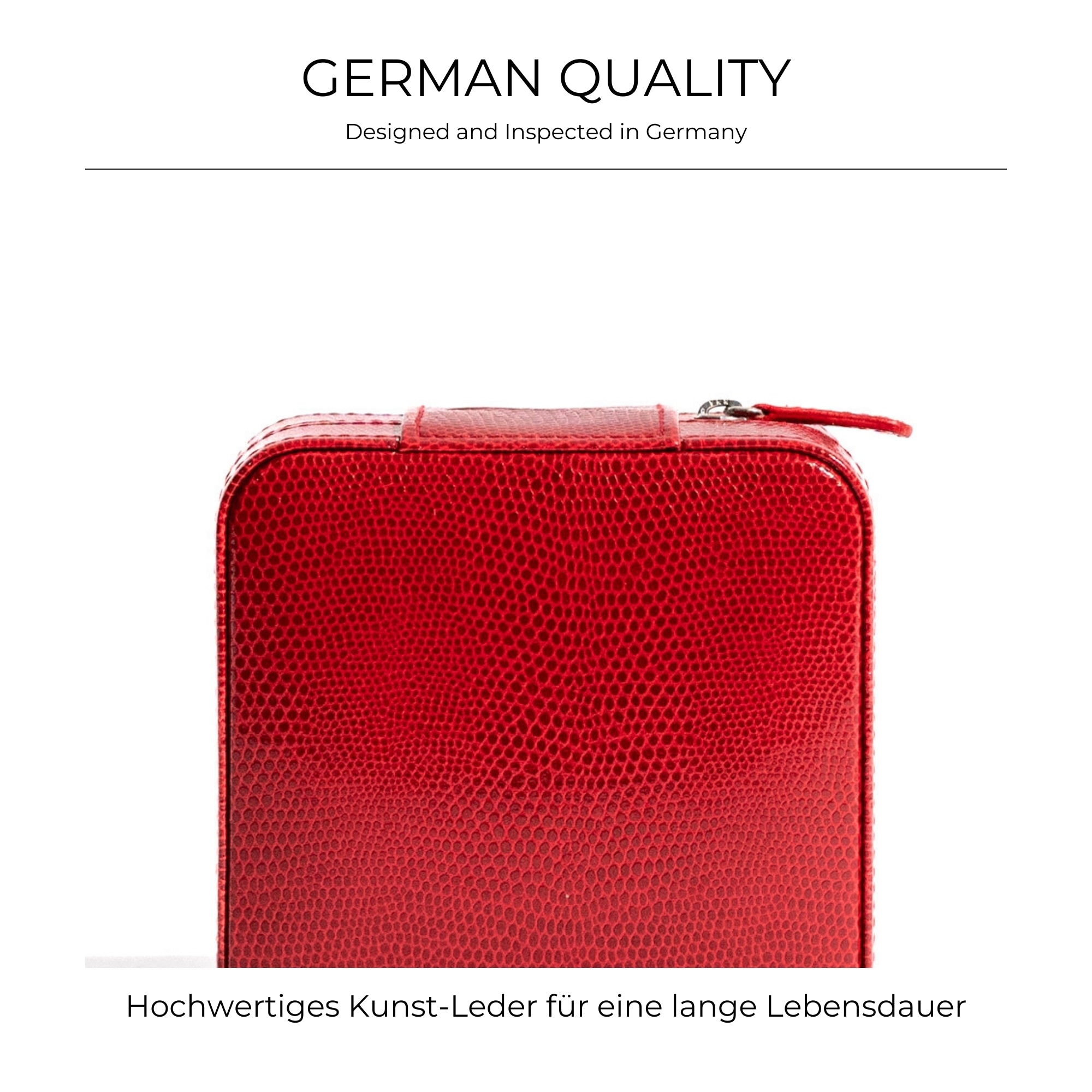 MILANO Schmucketui in Lizard Optik