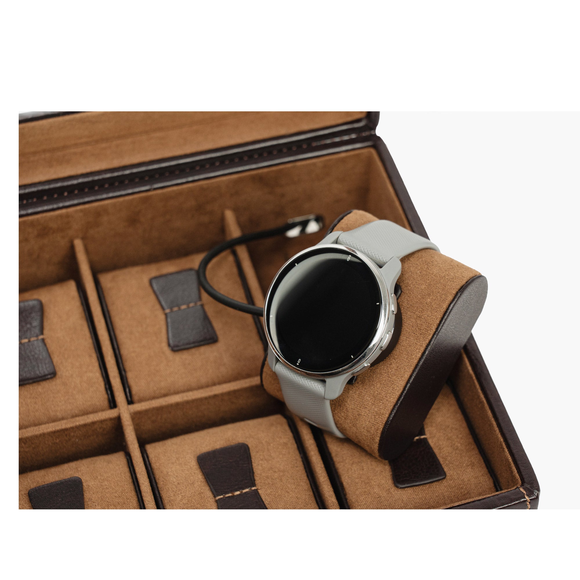 BOND Uhrenbox für 10 Uhren mit Glasdeckel