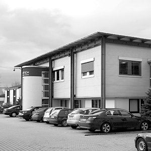 Firmengebäude der Friedrich Lederwaren GmbH – Unternehmenszentrale und Verwaltung.