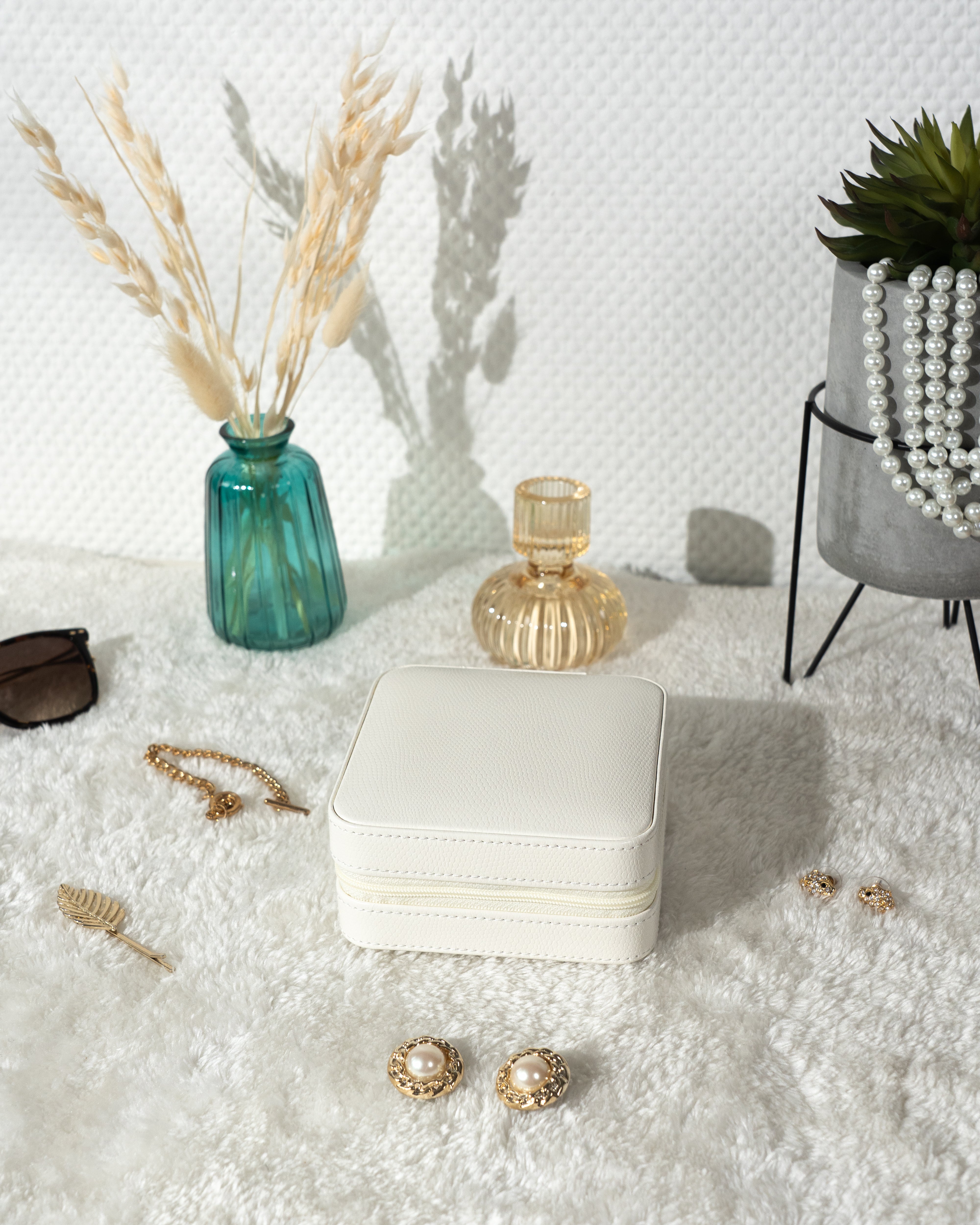 MILANO Schmucketui in Lizard Optik