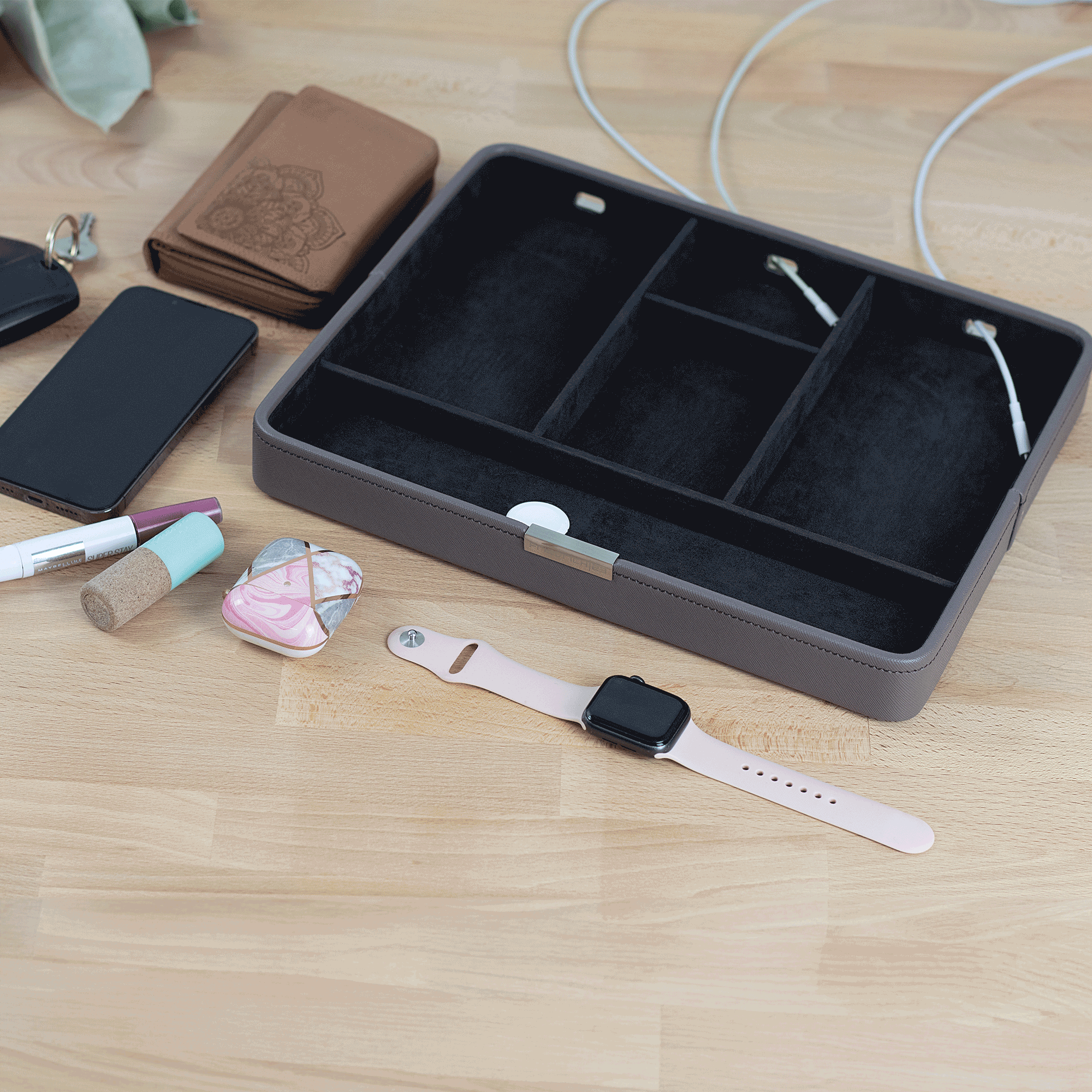 Bond CG desk storage compartment