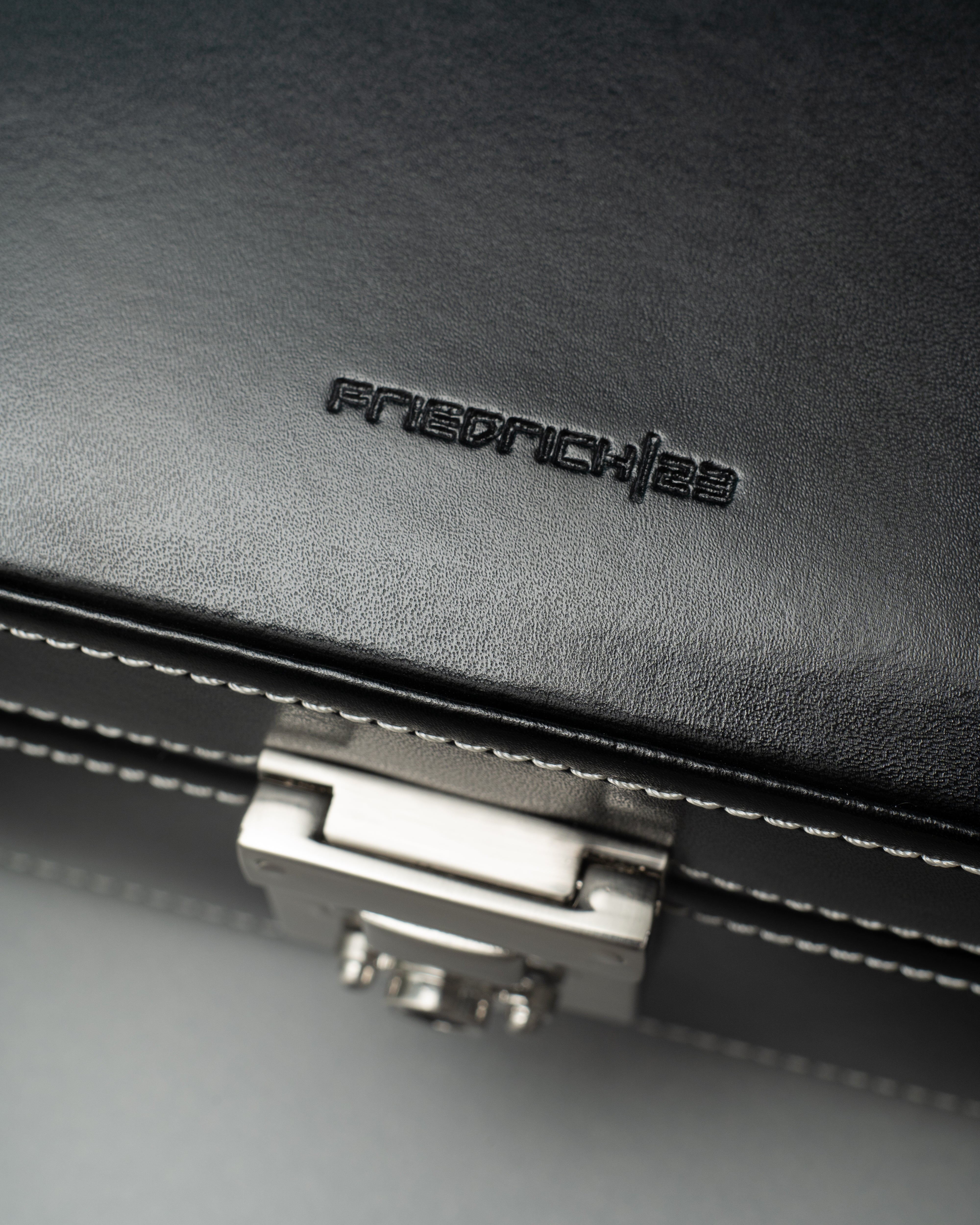 LONDON Uhrenbox für 10 Uhren aus Leder