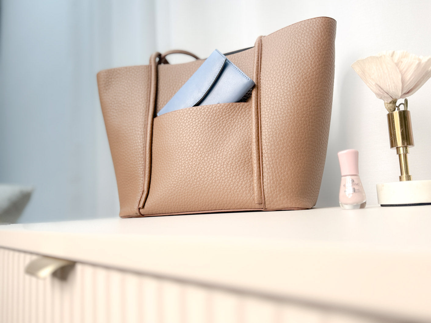 SIENNA manicure case - leather