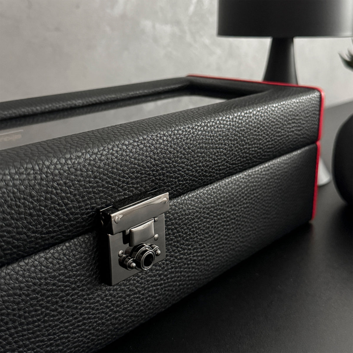 MARANELLO – 5er Uhrenbox - Genarbtes Vollrindleder