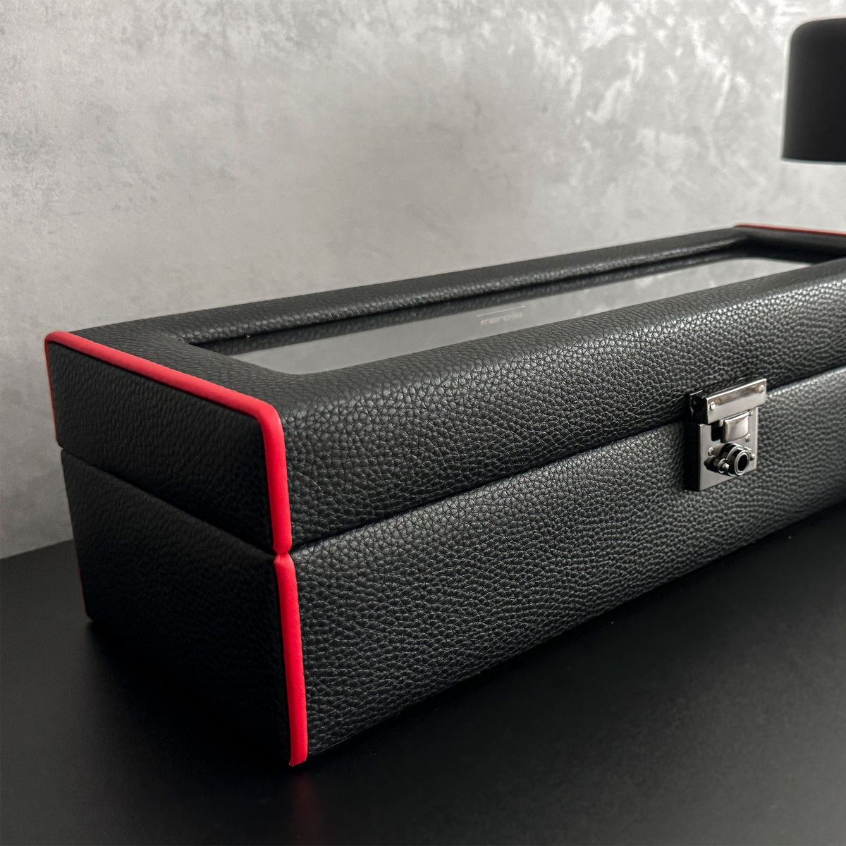 MARANELLO – 5er Uhrenbox - Genarbtes Vollrindleder